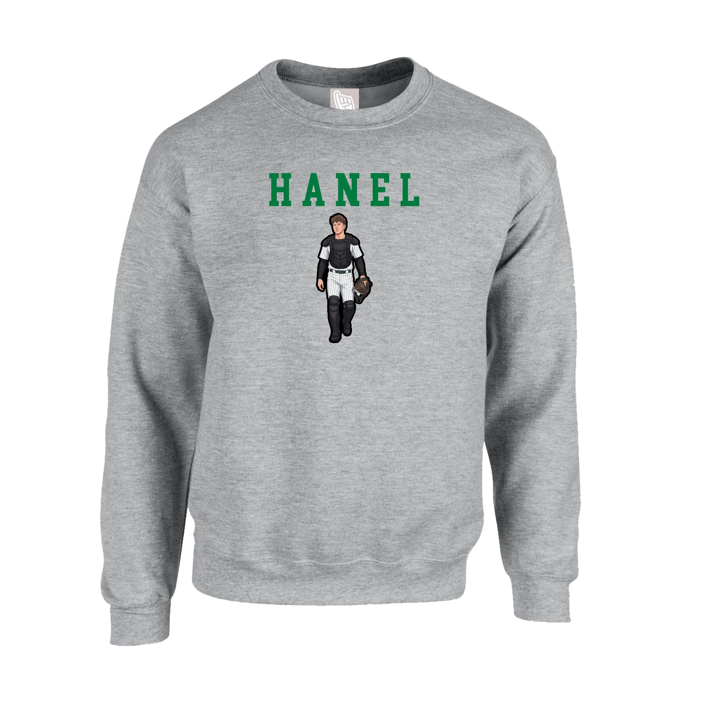 Fleece Crew — Shirsey in Grey