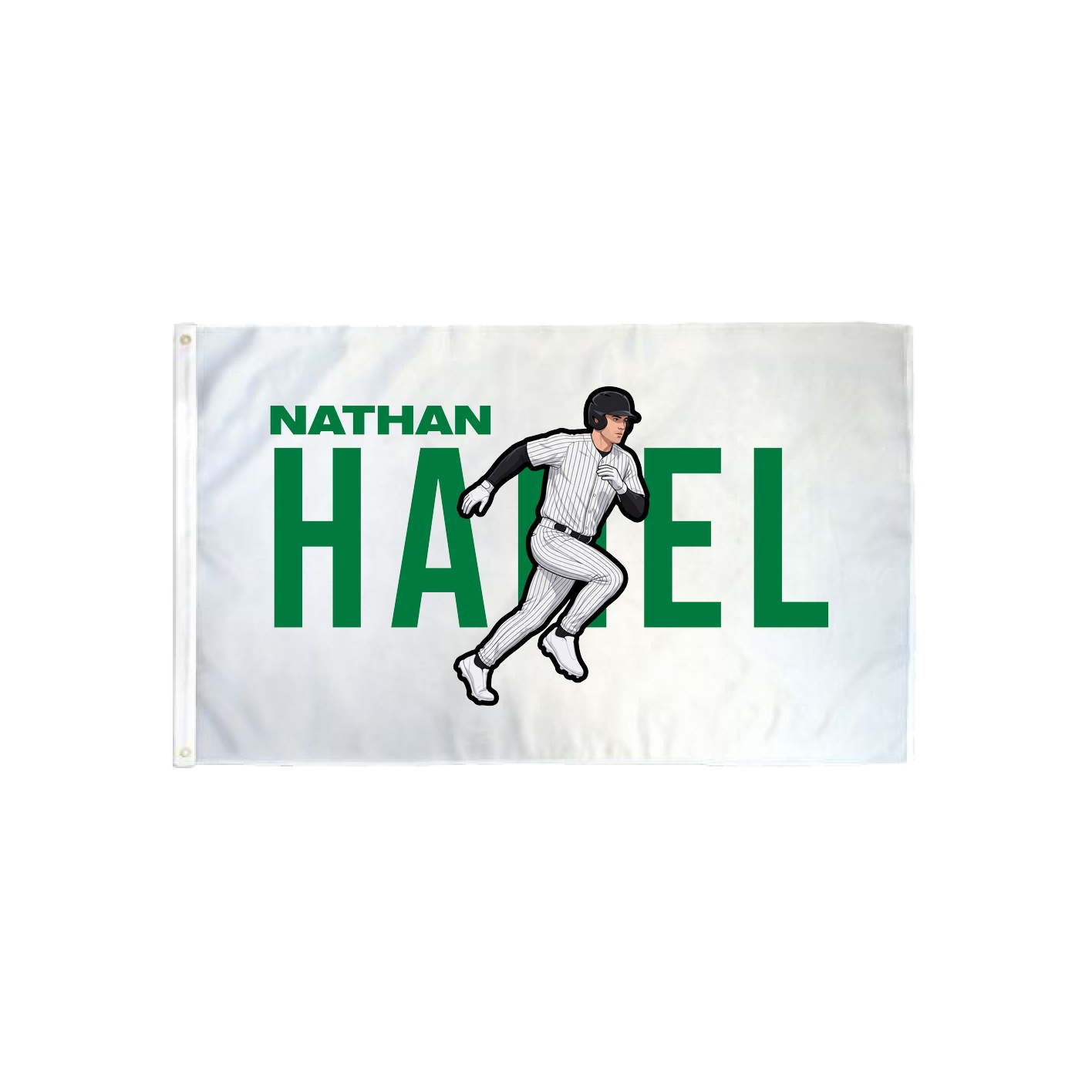 3x5 Flag — Player Name in Classic