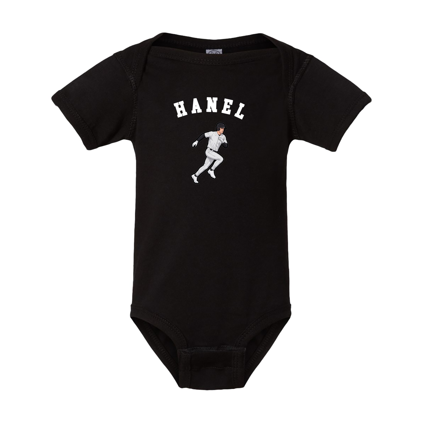Baby Onesie — Shirsey Arch in Black