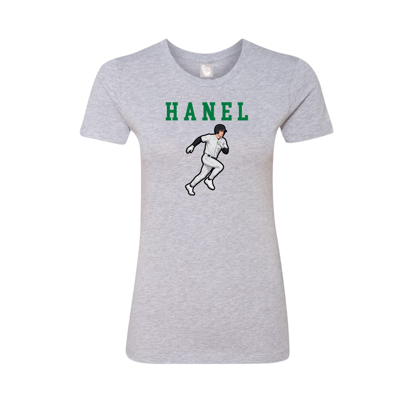 Fitted Women's Tee — Shirsey in Grey