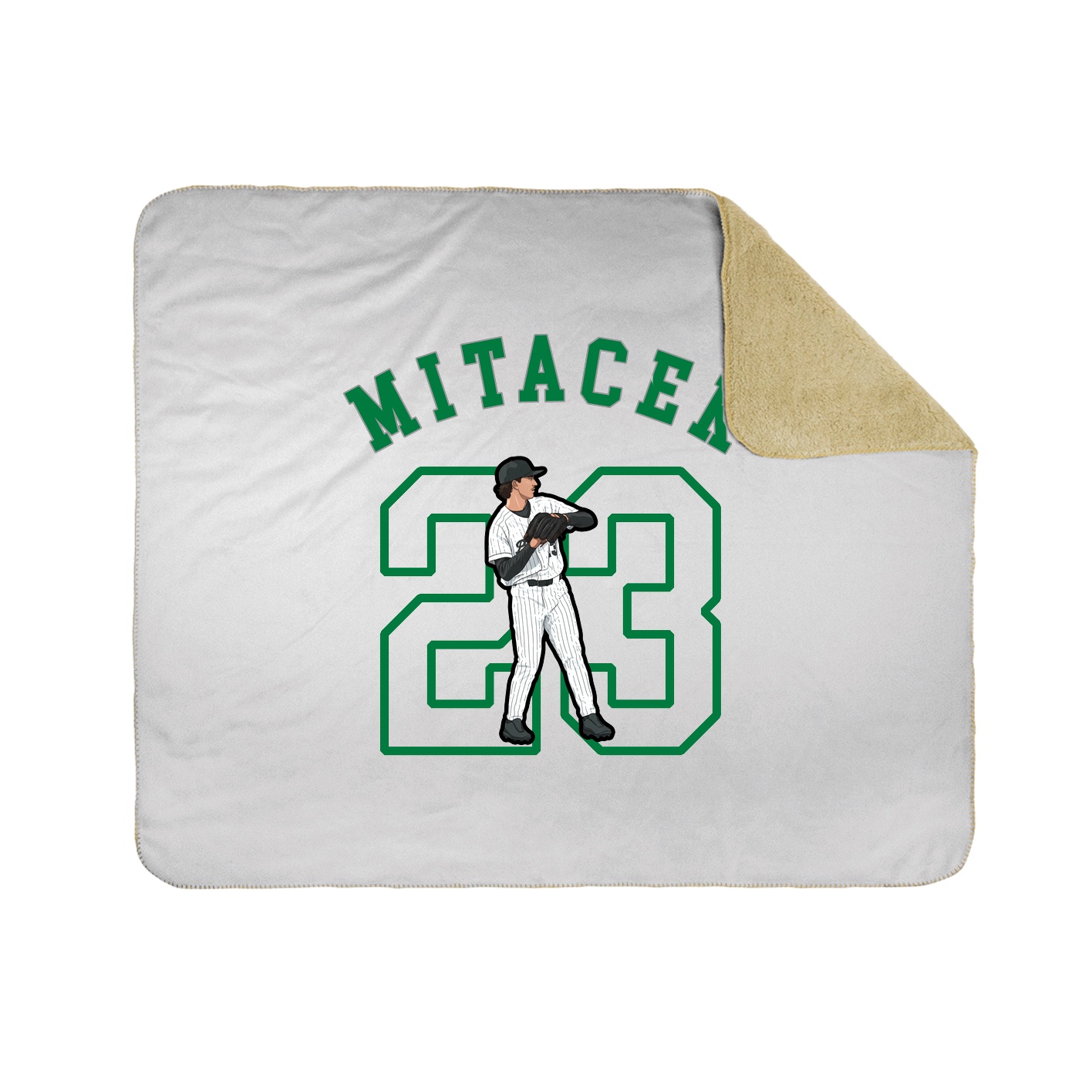 50x60 Sherpa Lined Throw Blanket