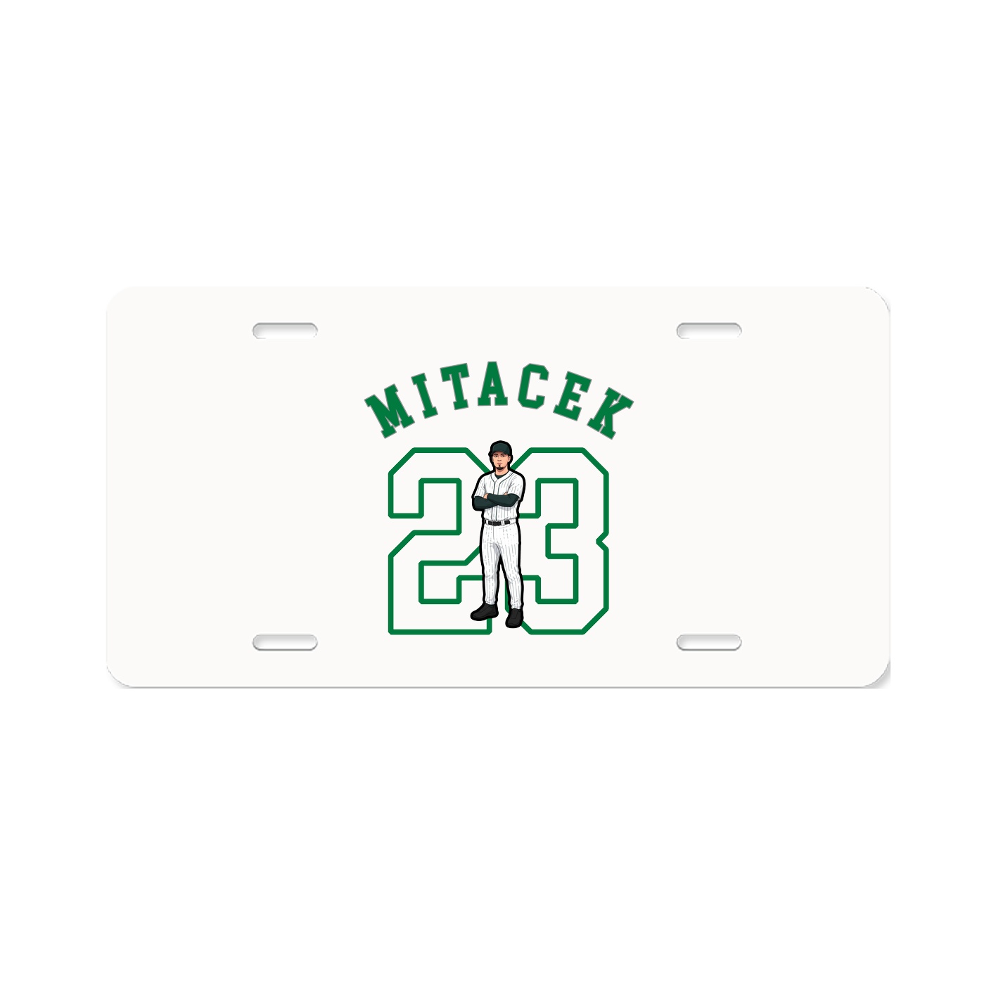 Aluminum License Plate