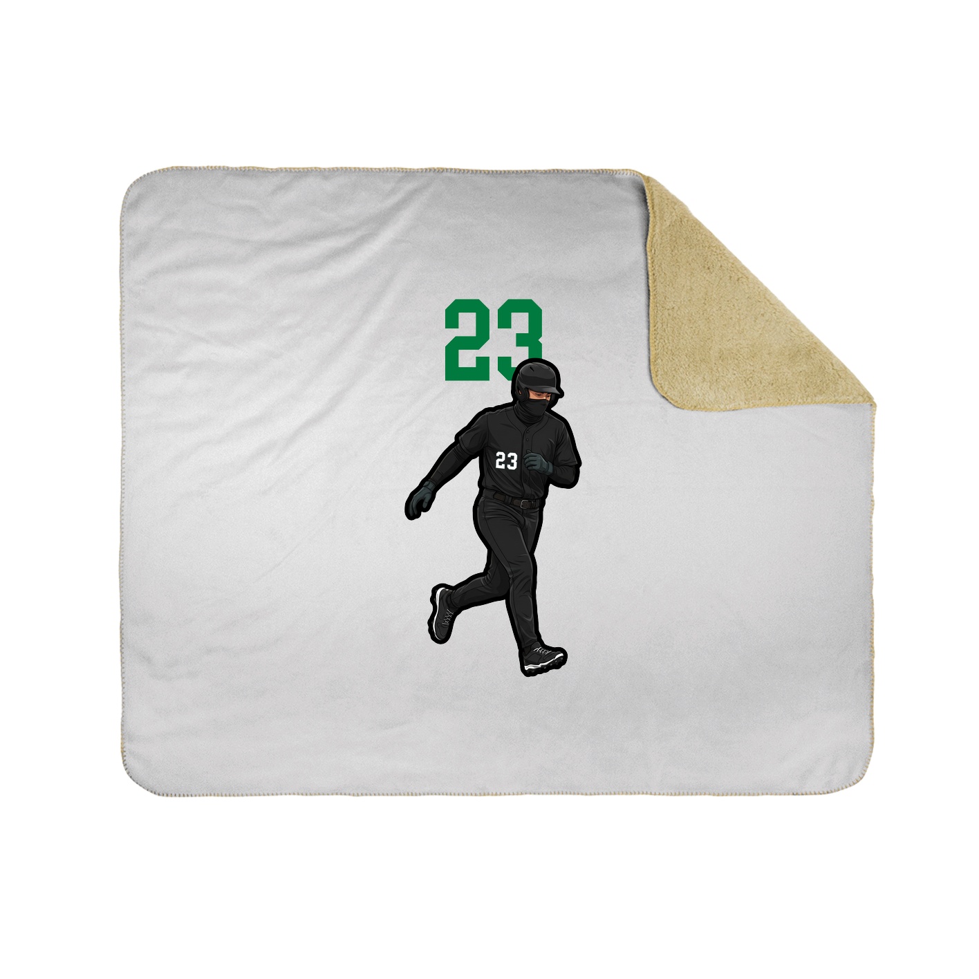 50x60 Sherpa Lined Throw Blanket