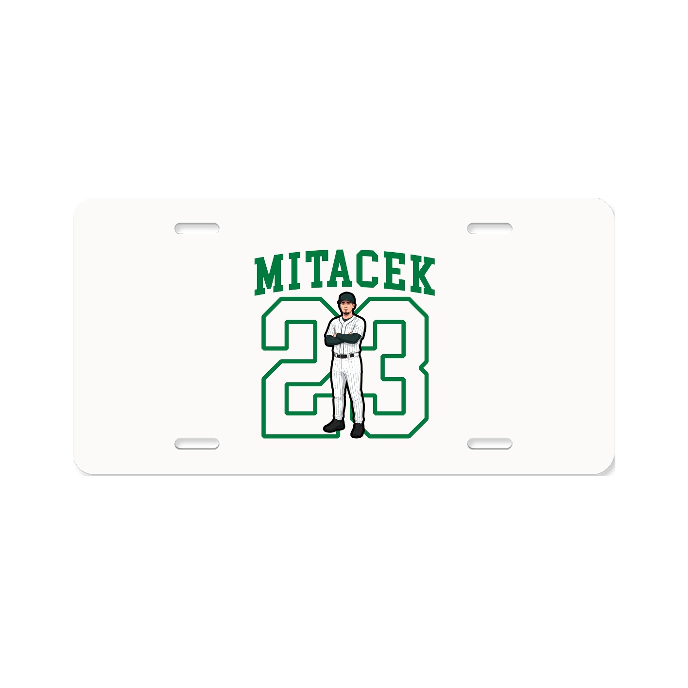 Aluminum License Plate