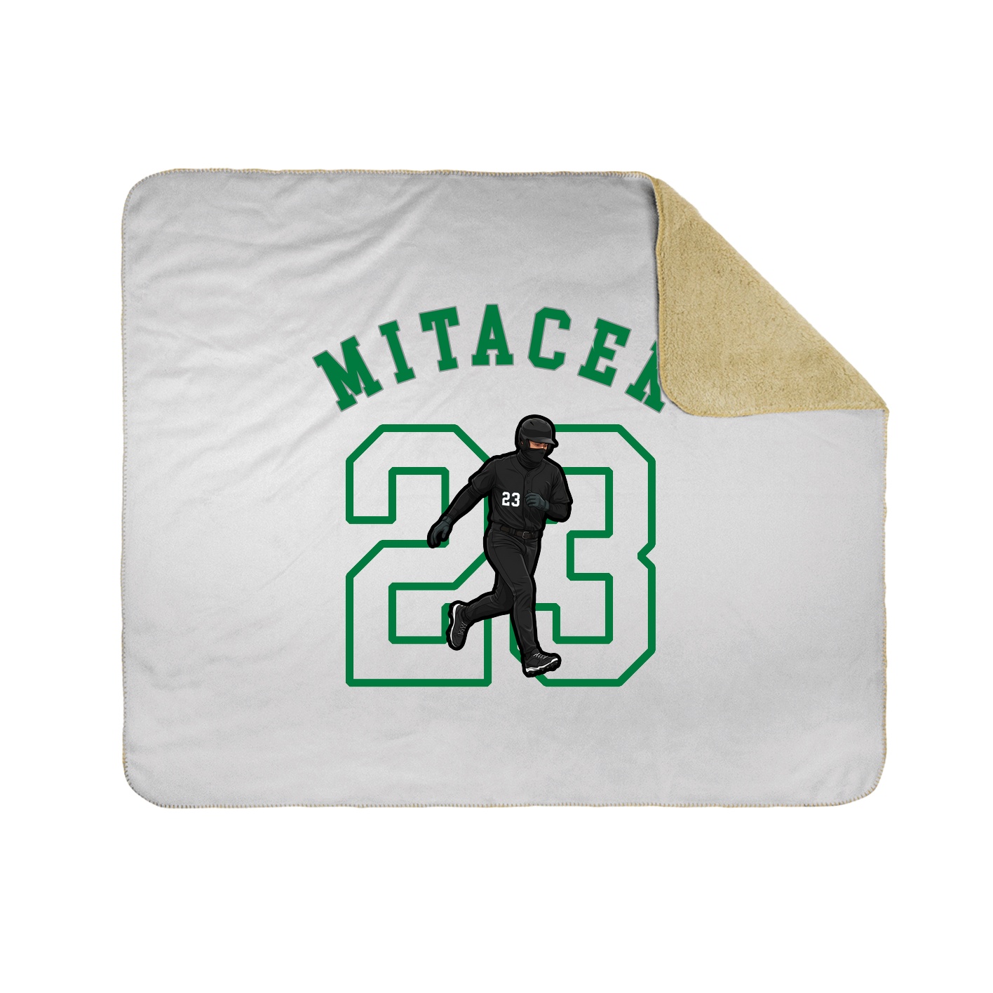 50x60 Sherpa Lined Throw Blanket