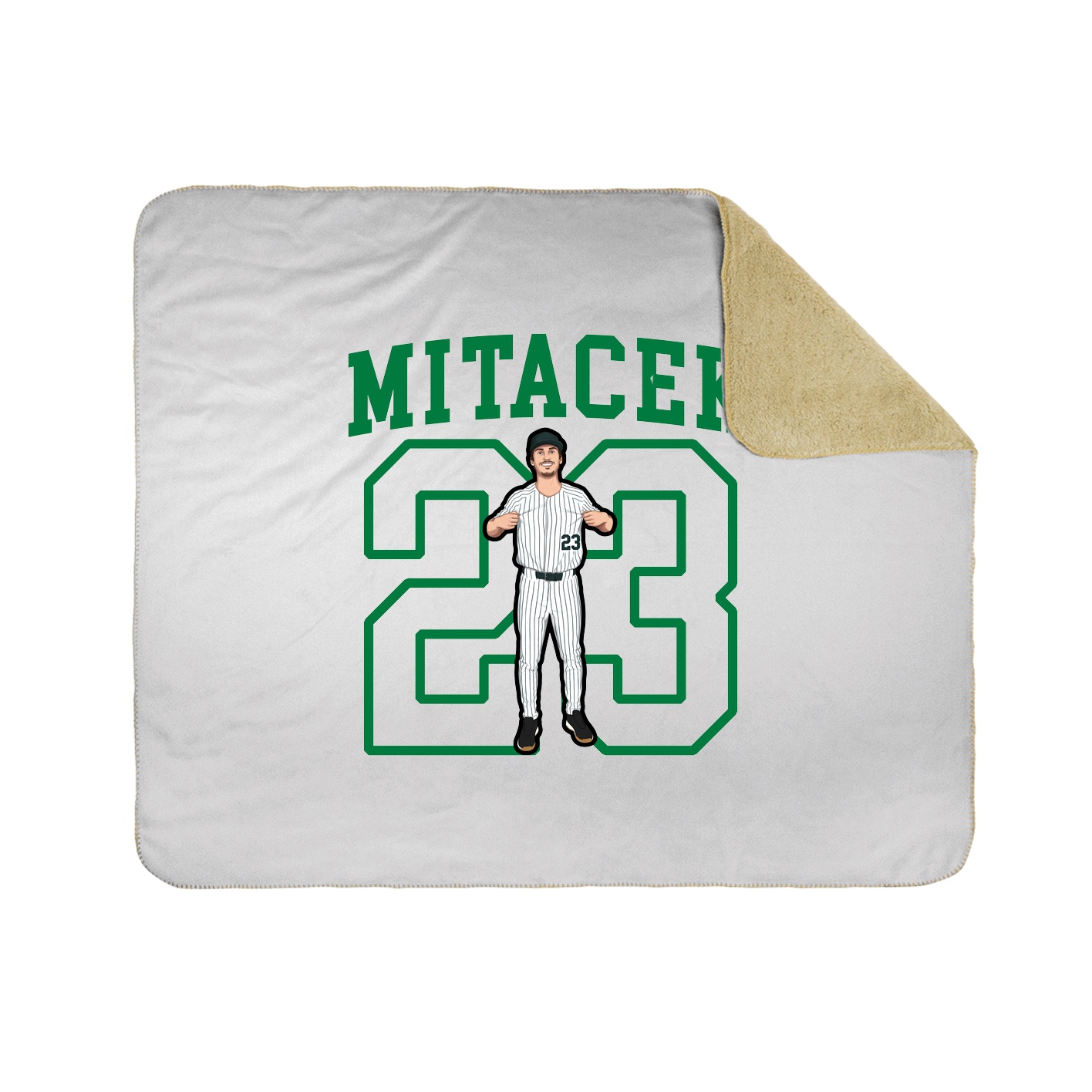 50x60 Sherpa Lined Throw Blanket