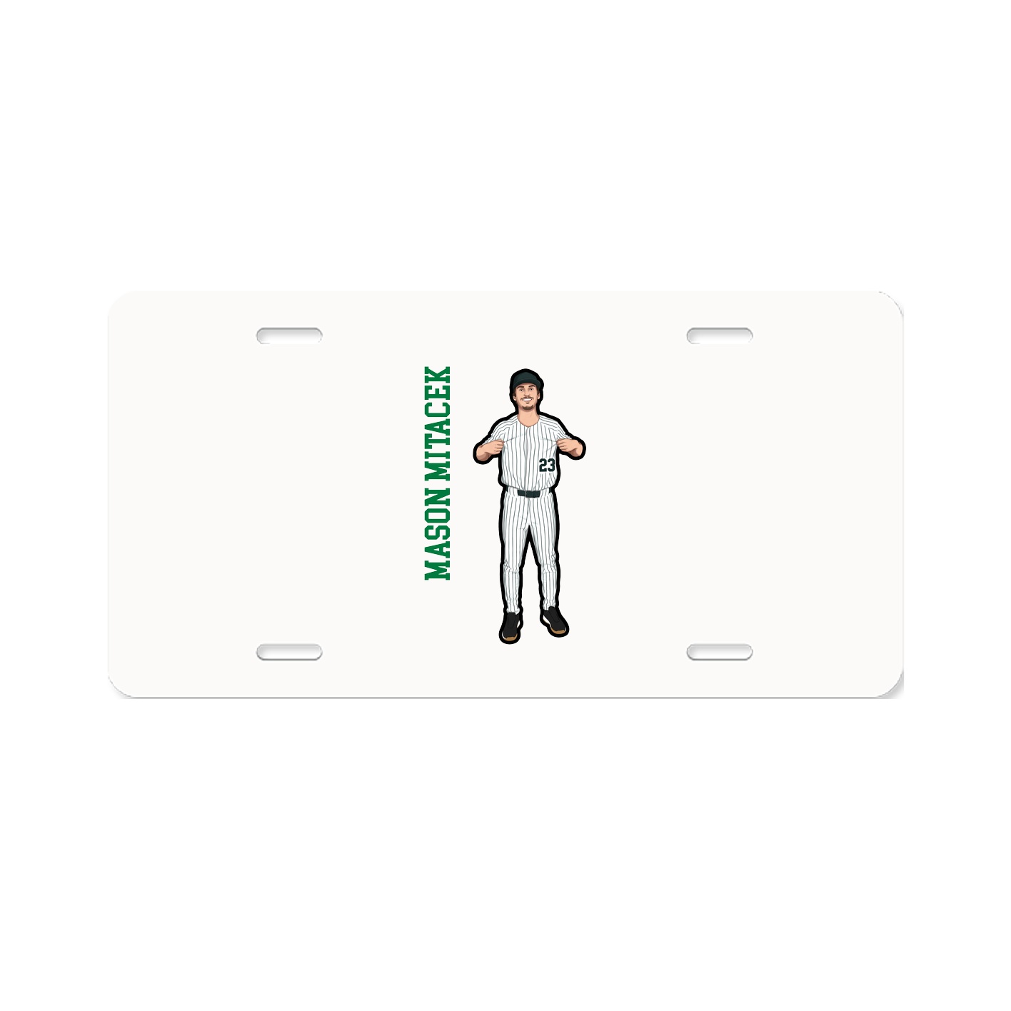 Aluminum License Plate