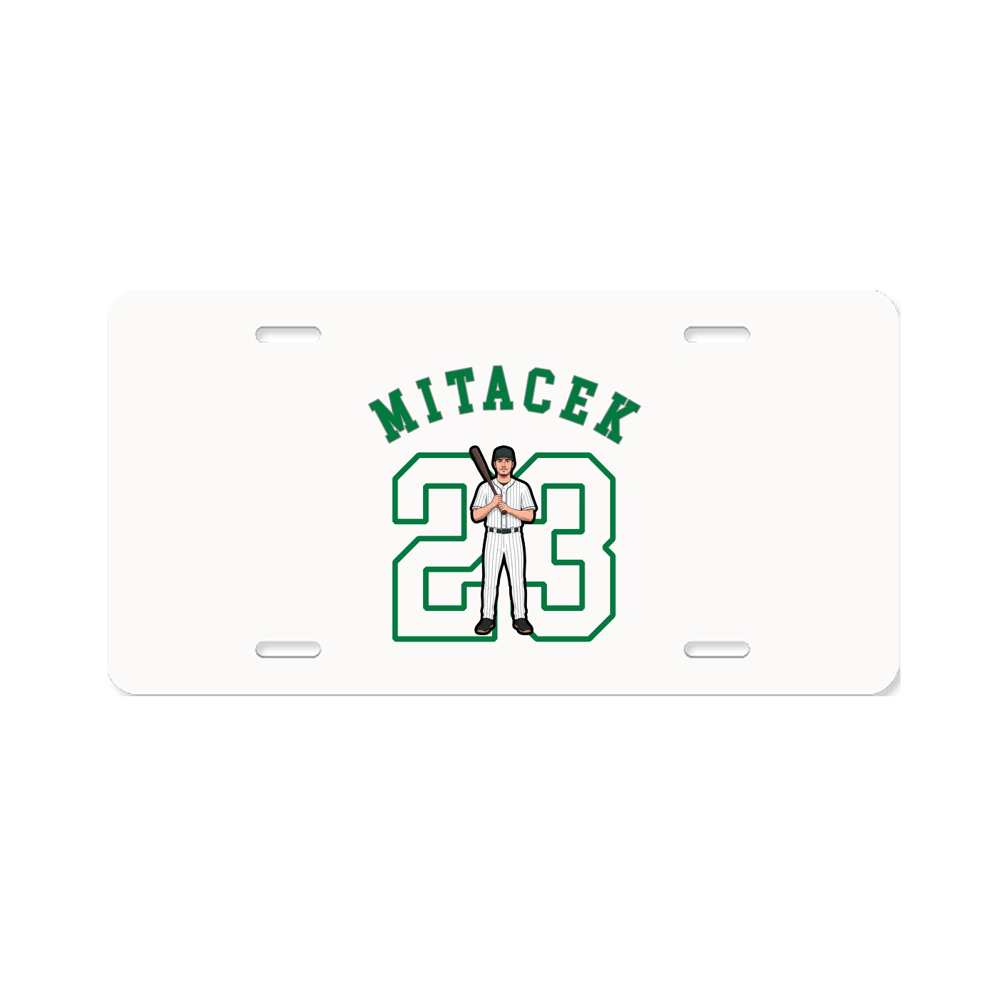 Aluminum License Plate