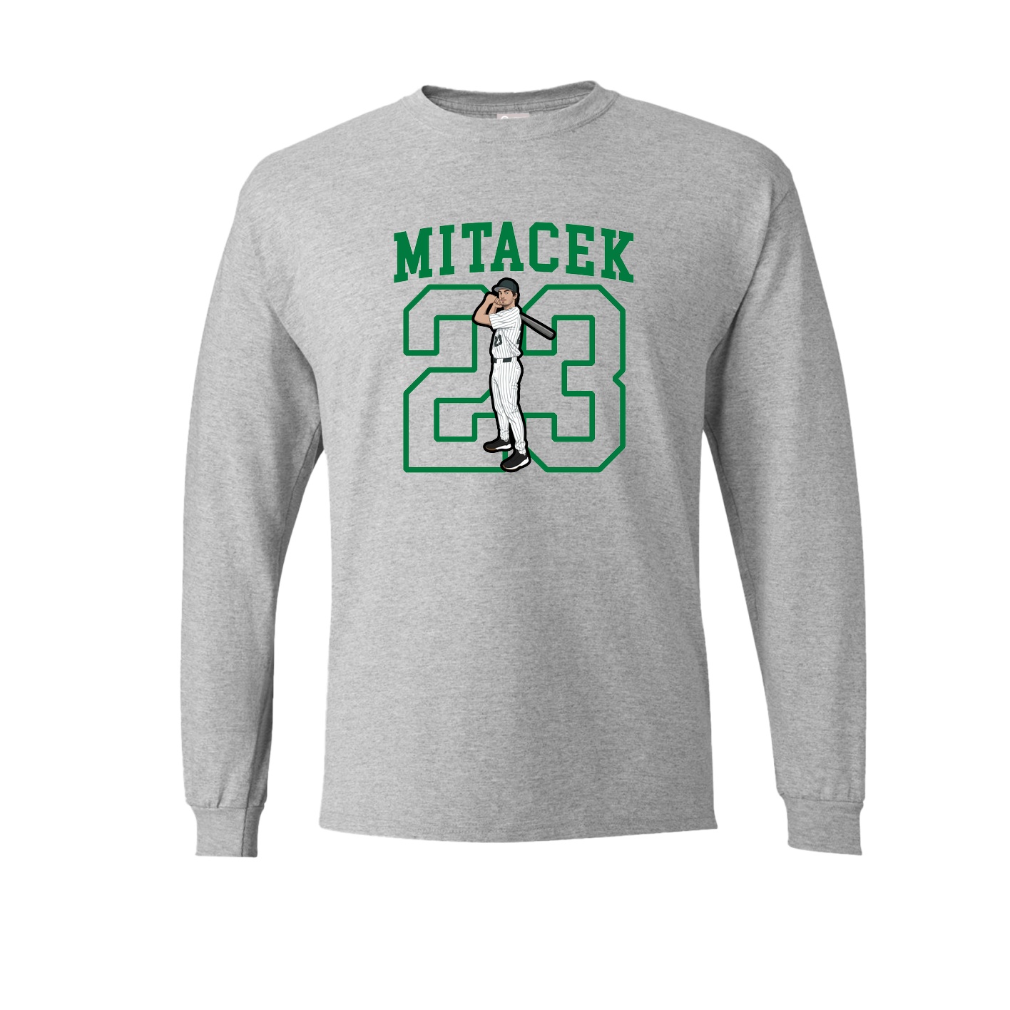 Long Sleeve Tee — Shirsey in Grey
