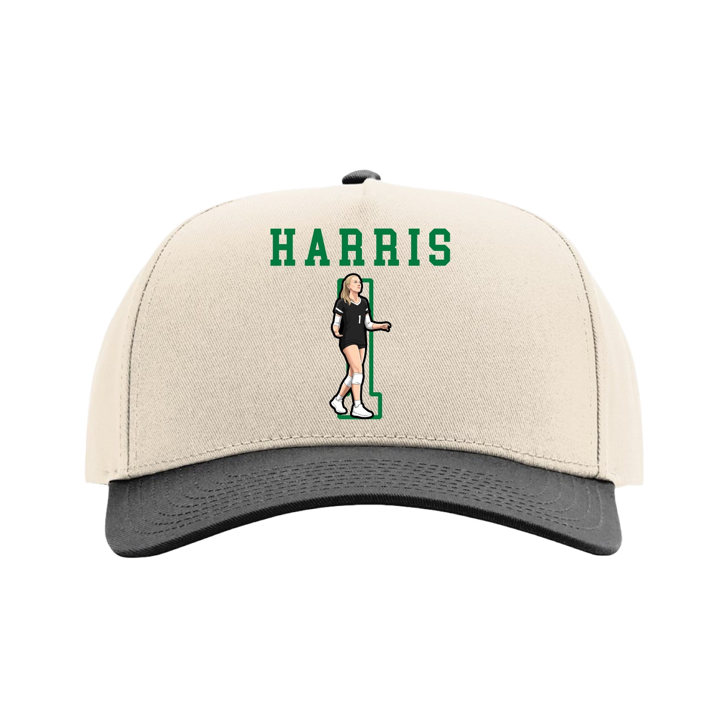 Full Fabric Five-Panel Champ Cap