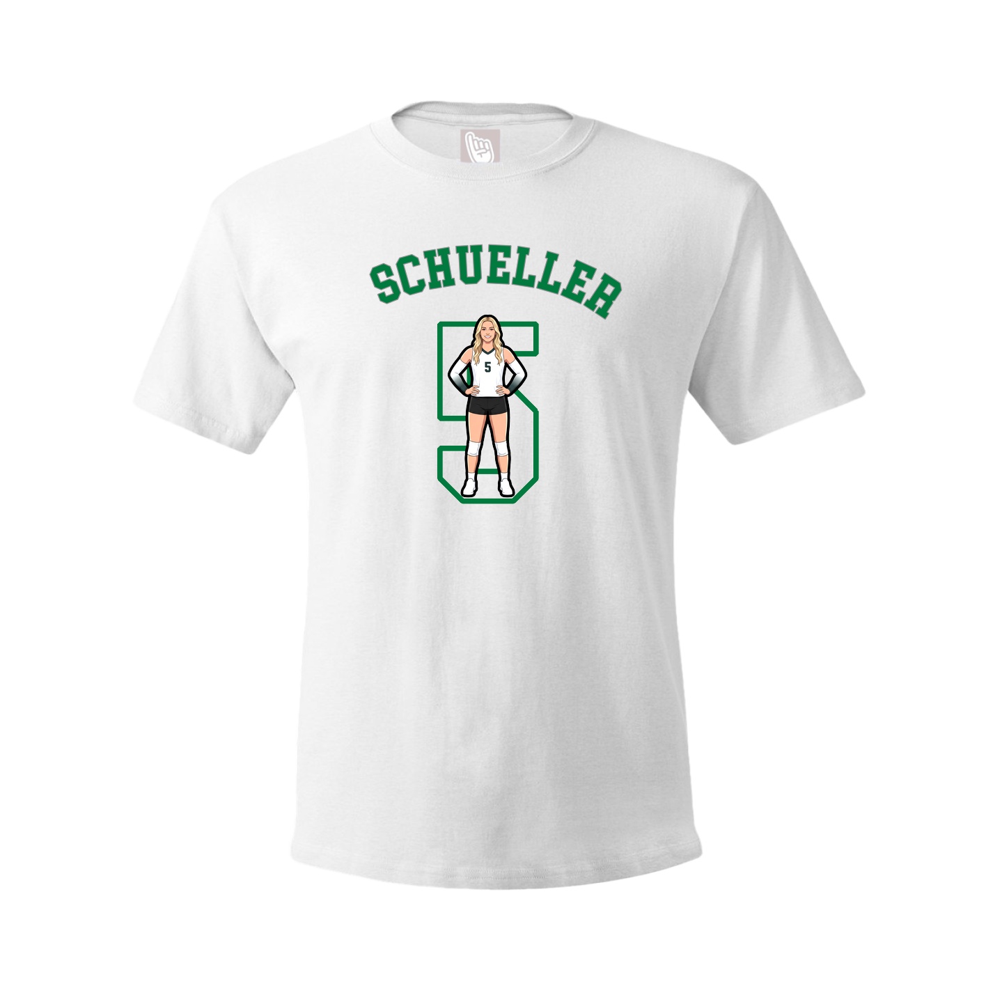 Youth Tee — Shirsey Arch in White