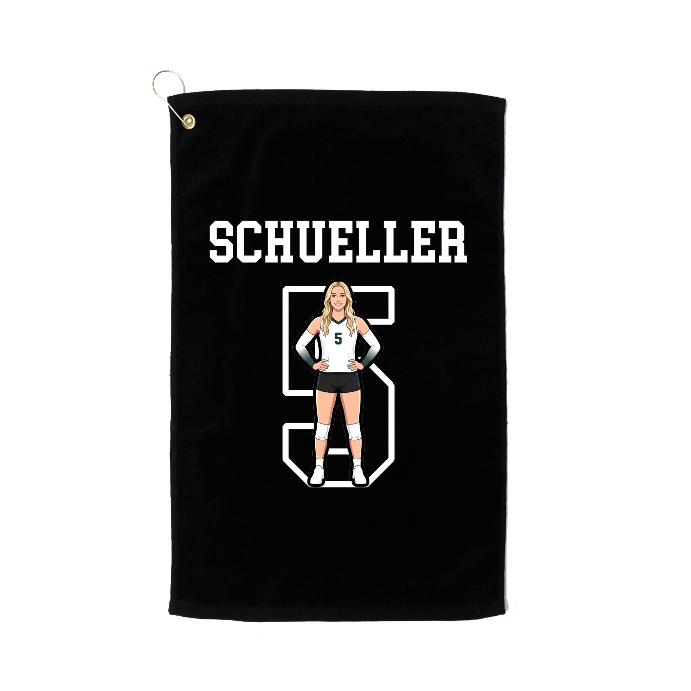 Golf Towel — Shirsey in Black