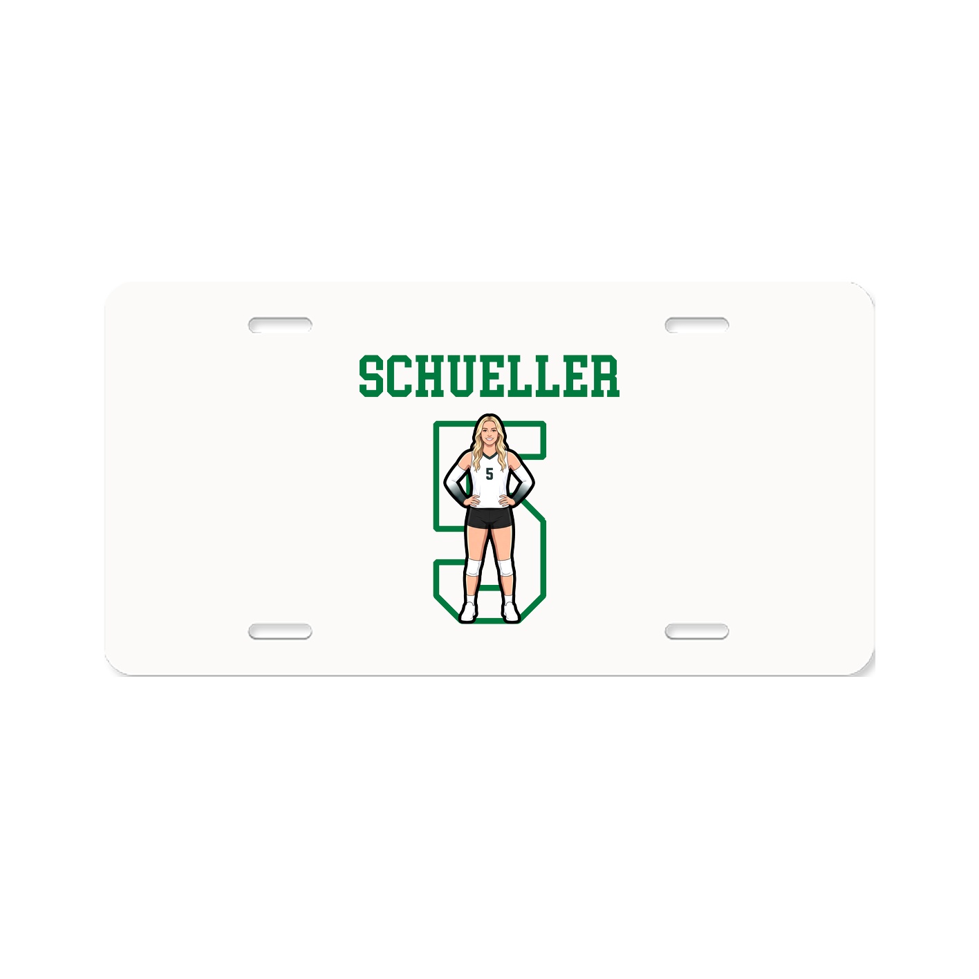 License Plate — Shirsey in Classic