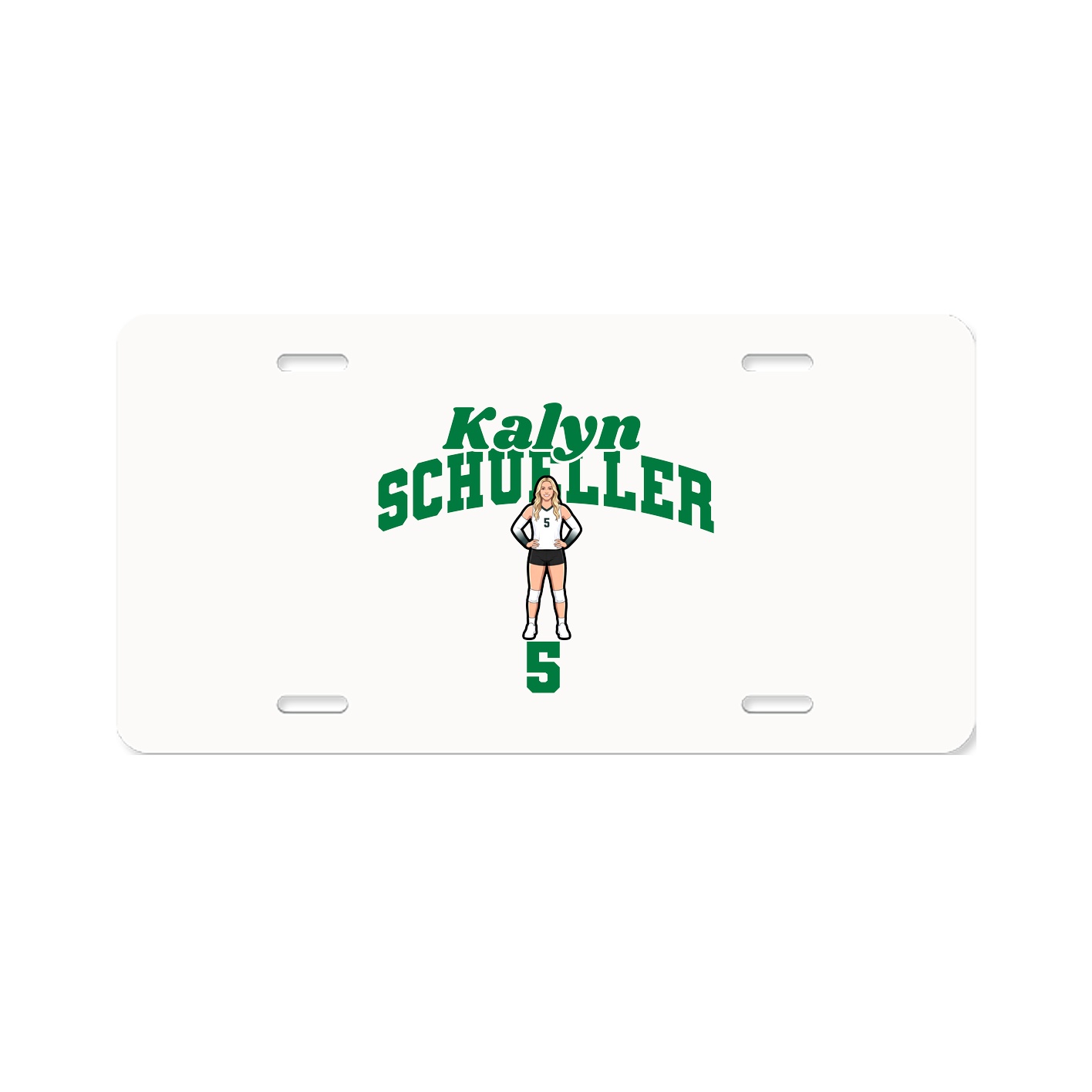License Plate — Signature Arch in Classic