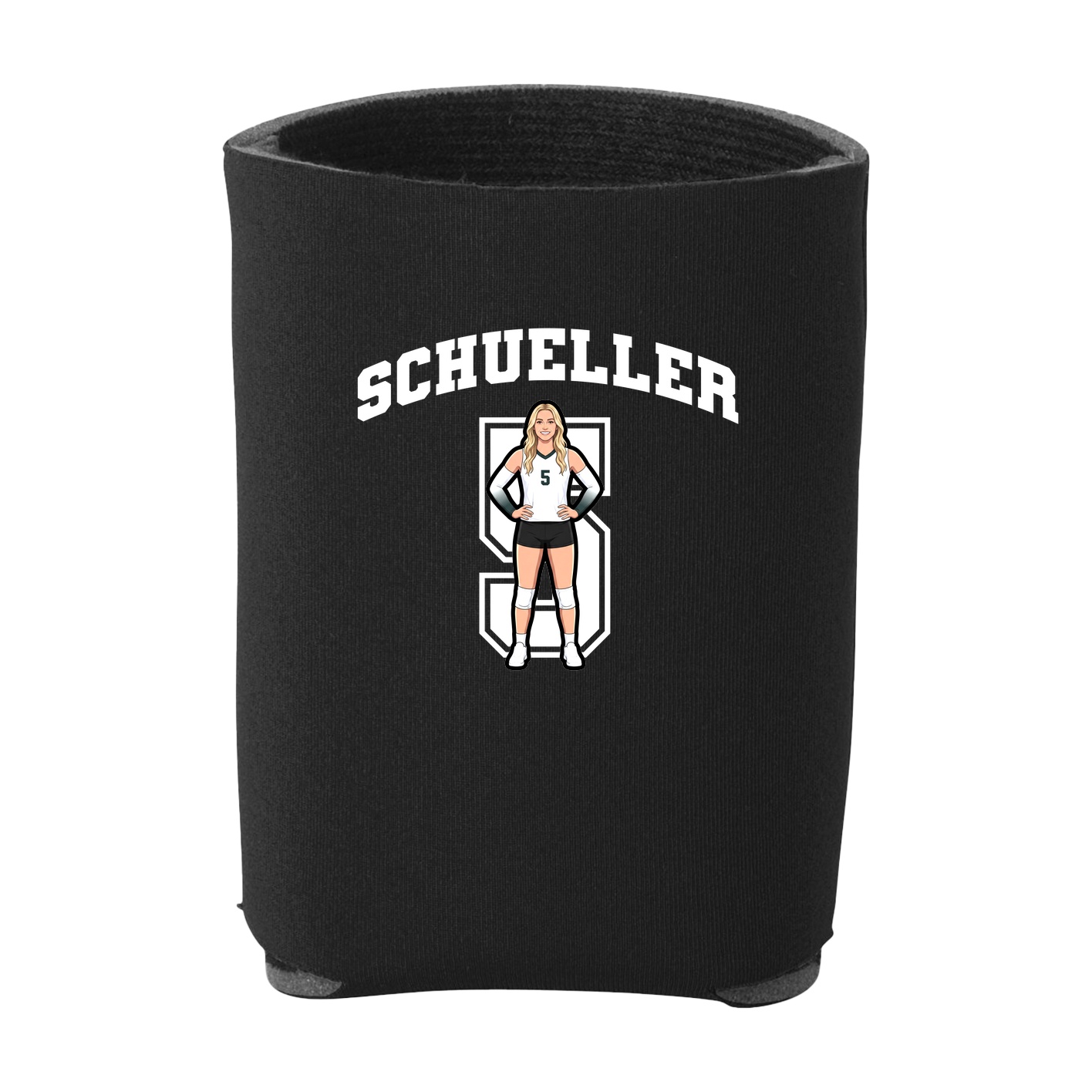 Can Holder — Number in Black
