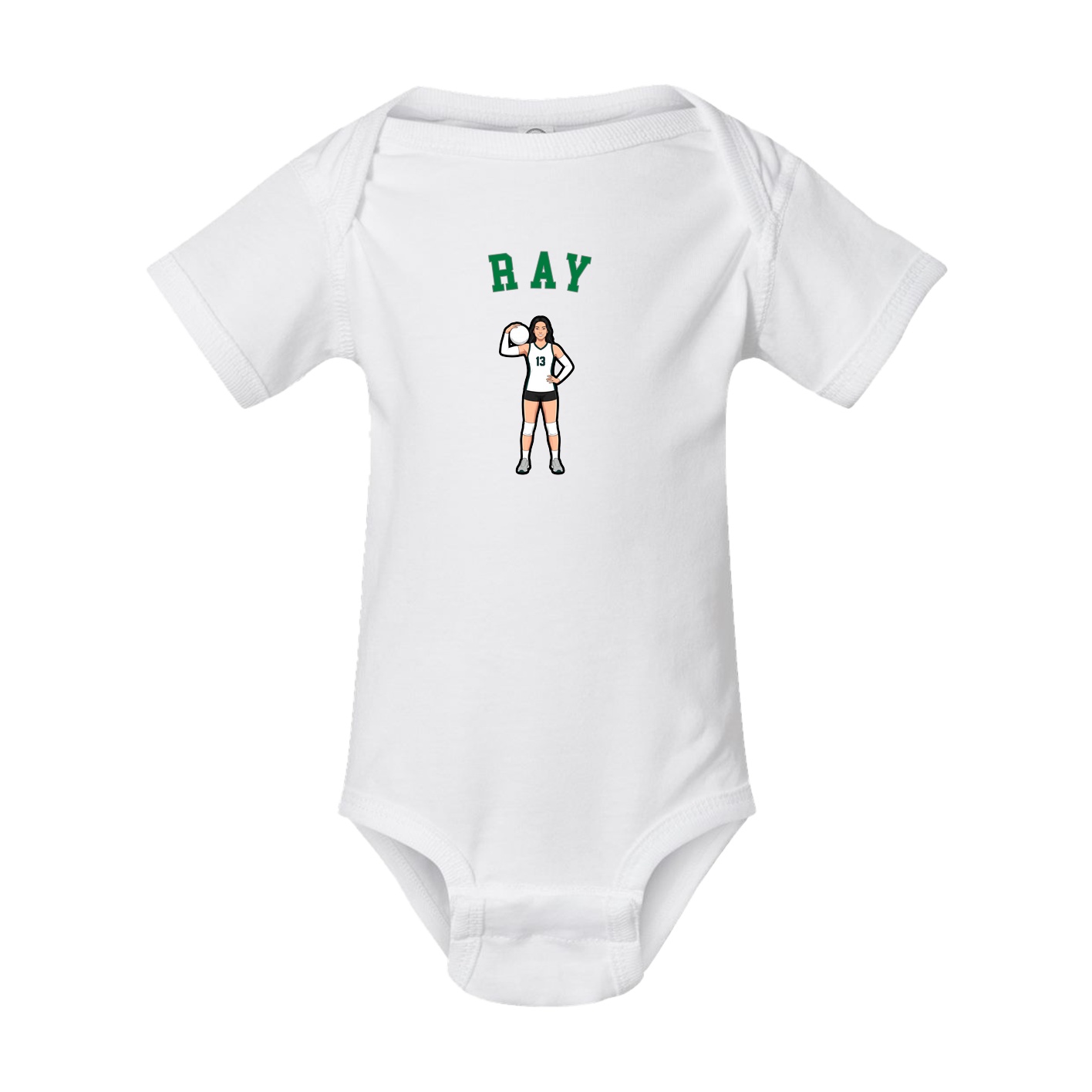 Baby Onesie — Shirsey Arch in White