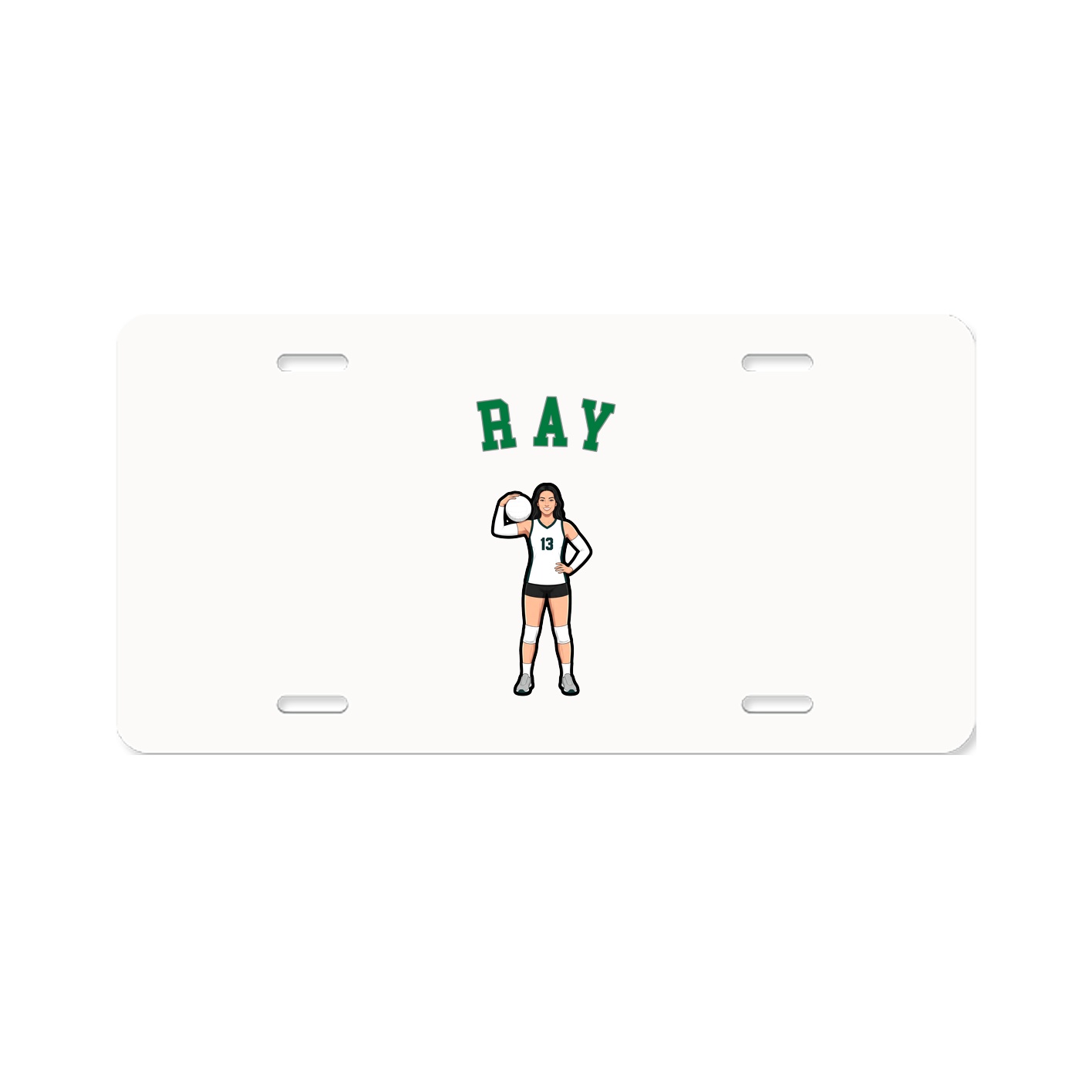 License Plate — Shirsey Arch in Classic