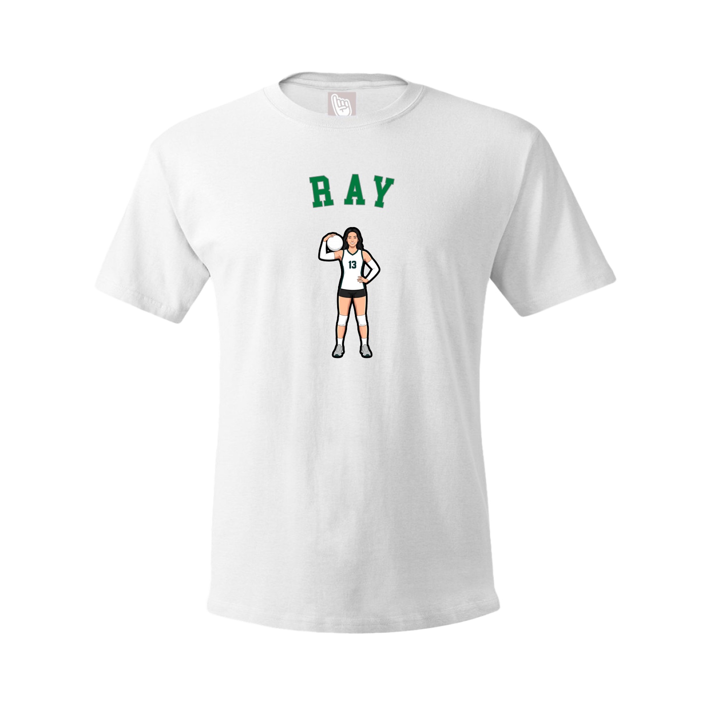 Youth Tee — Shirsey Arch in White