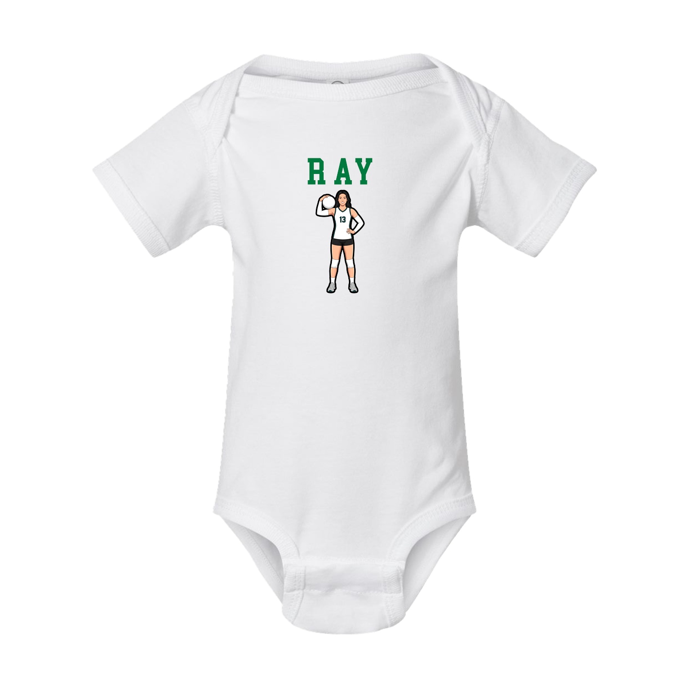 Baby Onesie — Shirsey in White
