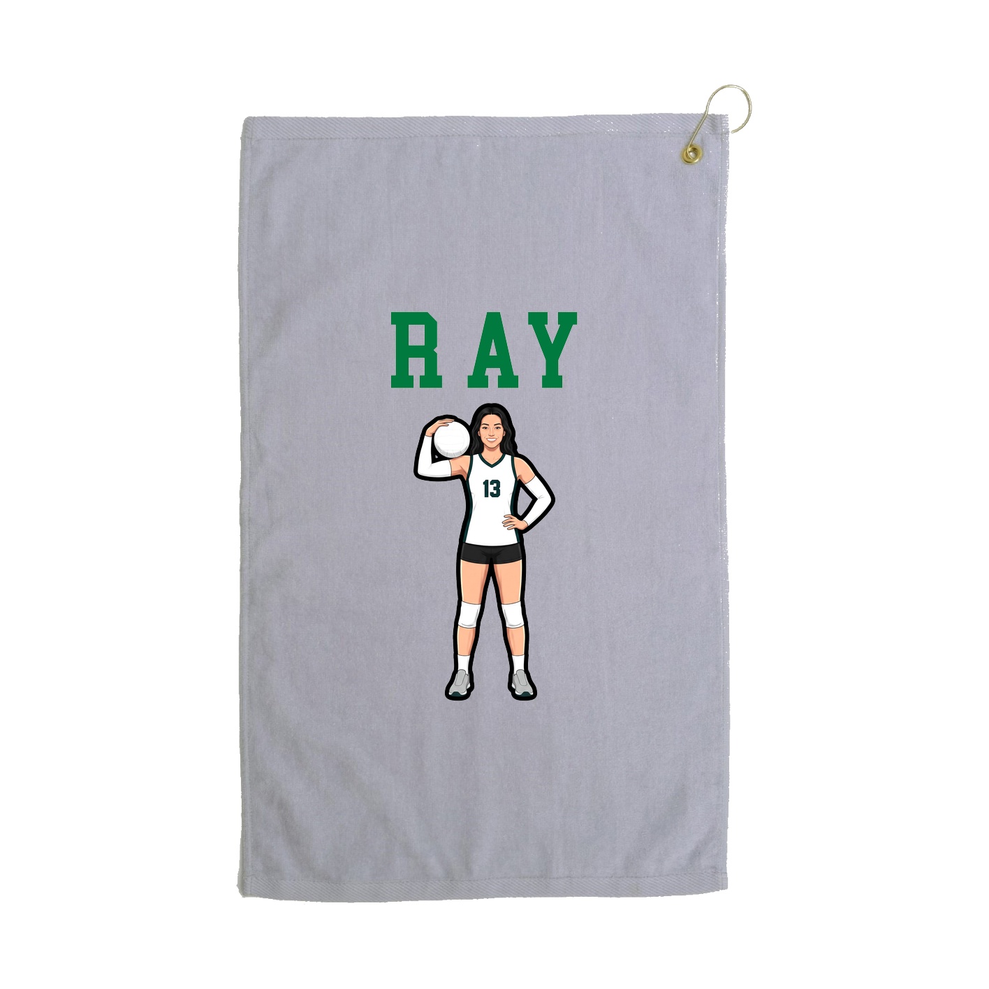 Golf Towel — Shirsey in Grey
