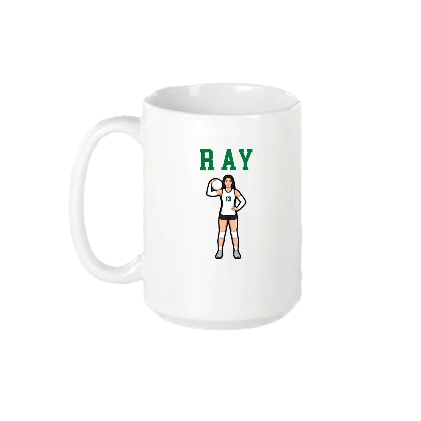 15oz Coffee Mug — Shirsey in White