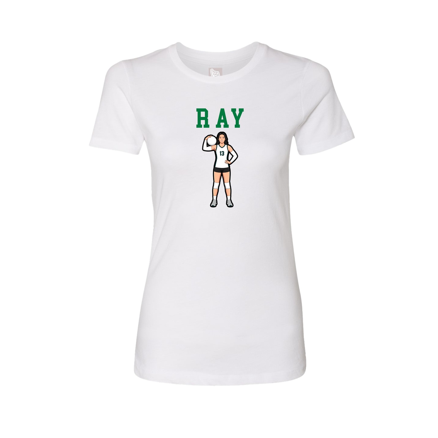 Fitted Women's Tee — Shirsey in White