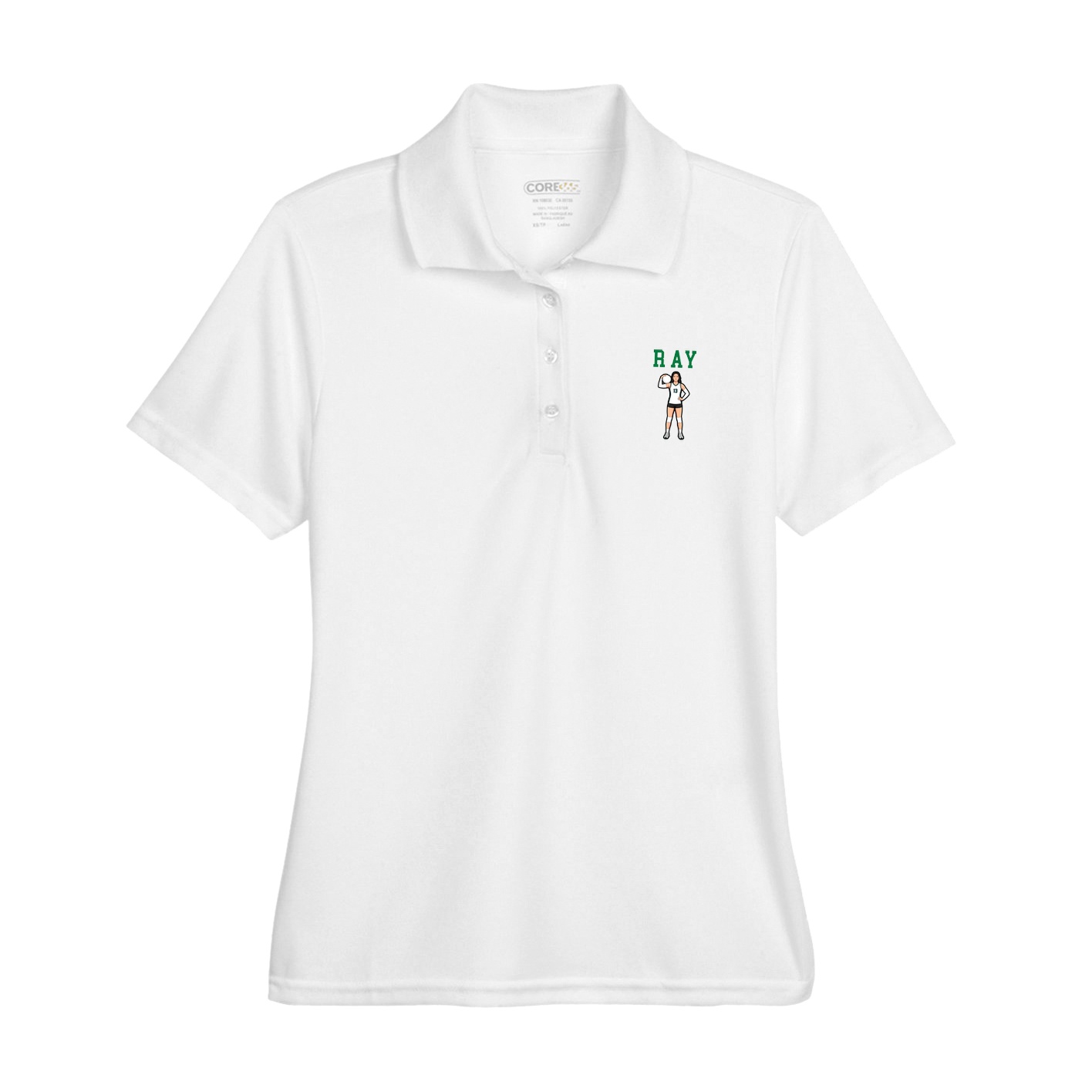 Womens Performance Polo — Shirsey in White