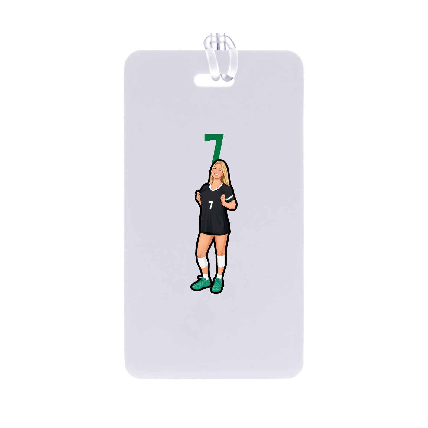 Bag Tag — Number Top in Classic
