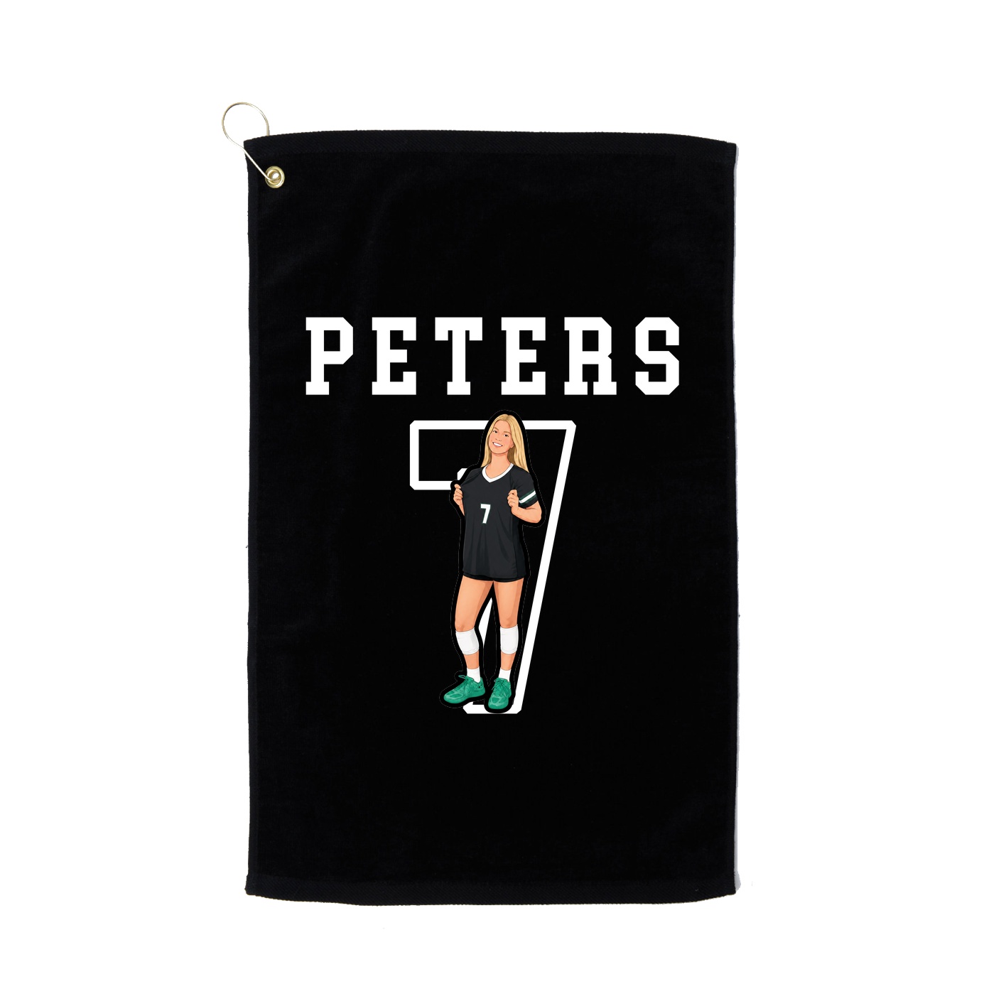 Golf Towel — Shirsey in Black