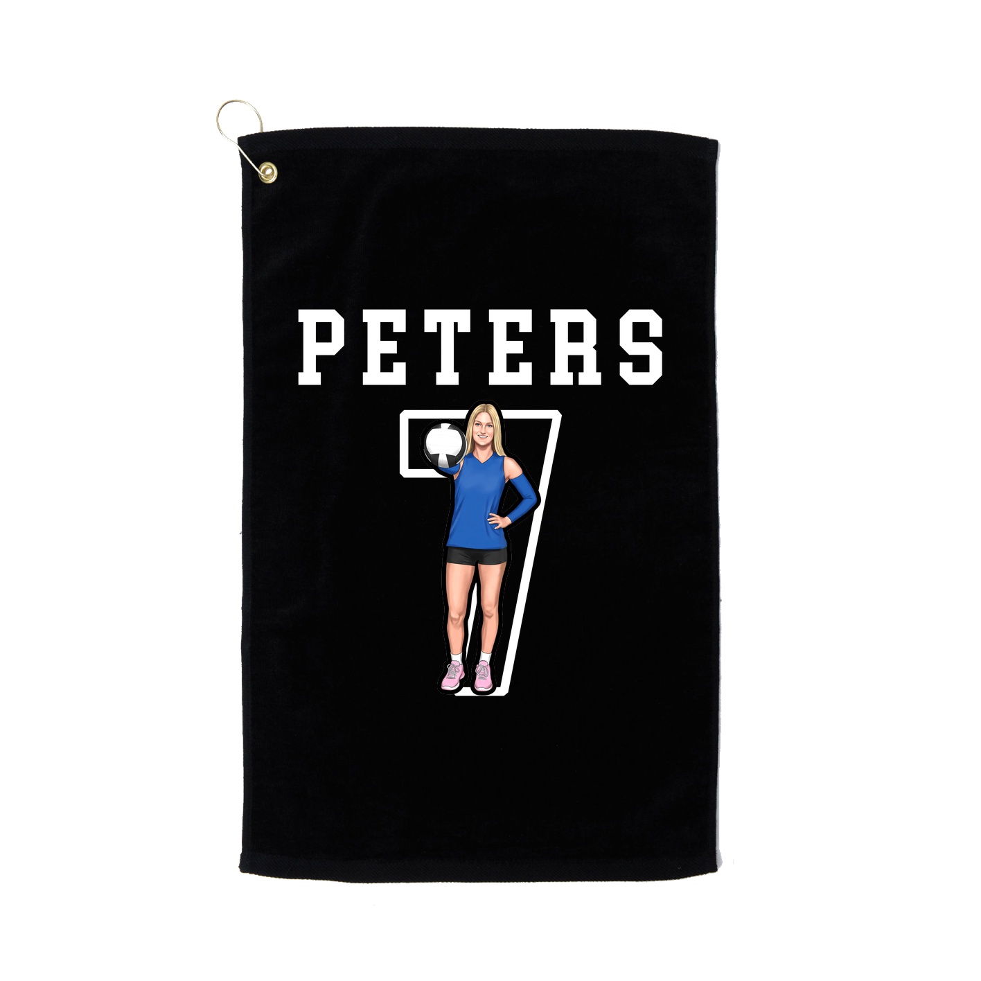 Golf Towel — Shirsey in Black