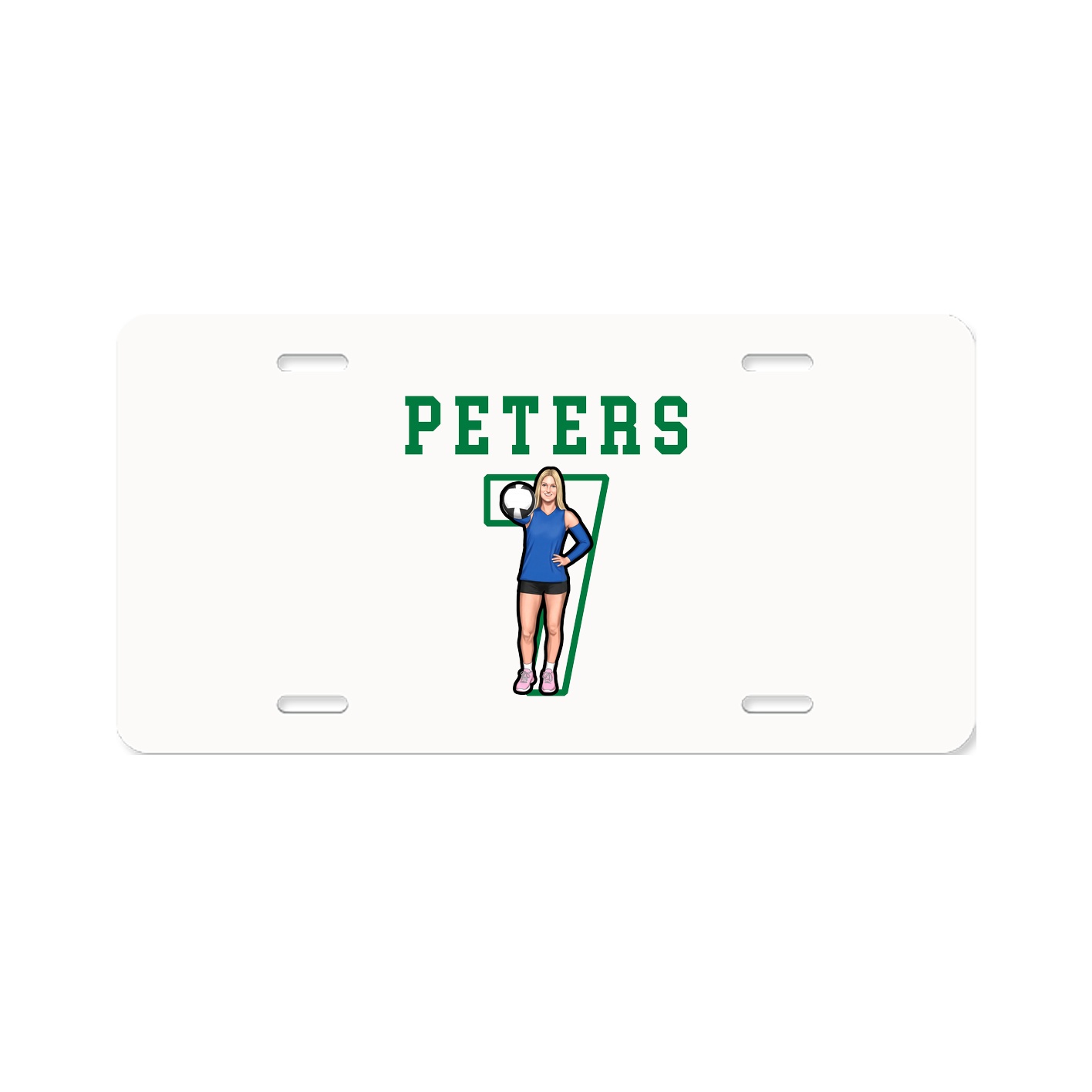 License Plate — Shirsey in Classic