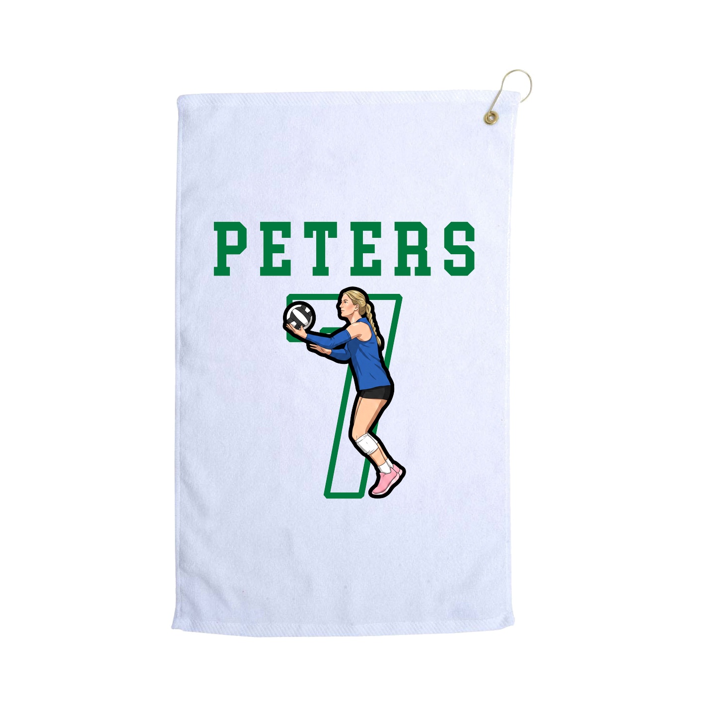 Golf Towel — Shirsey in White