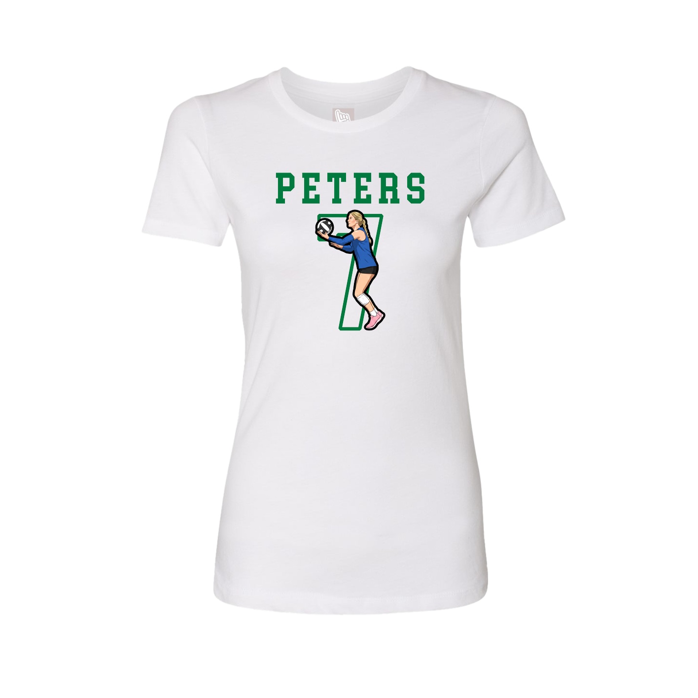 Fitted Women's Tee — Shirsey in White