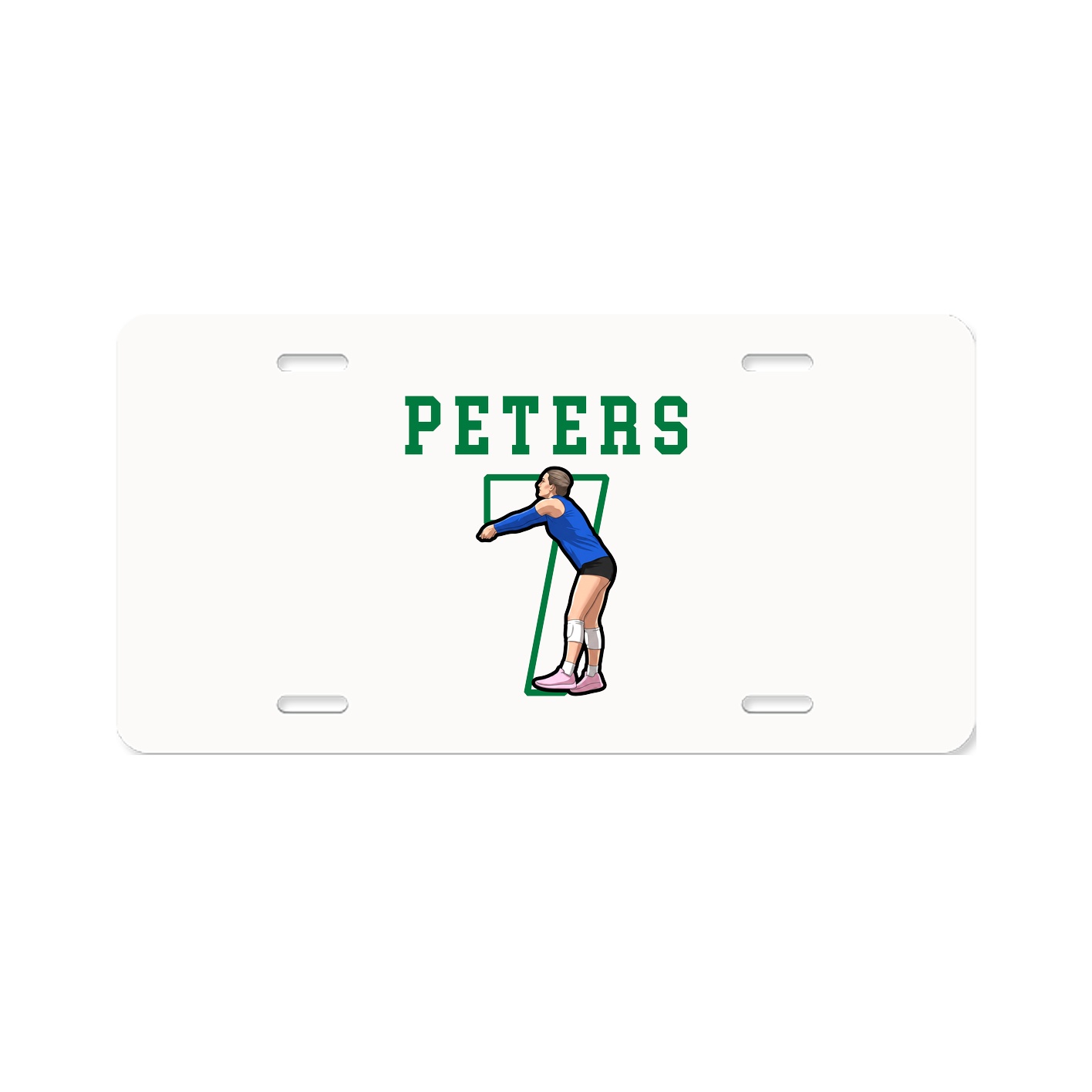 License Plate — Shirsey in Classic