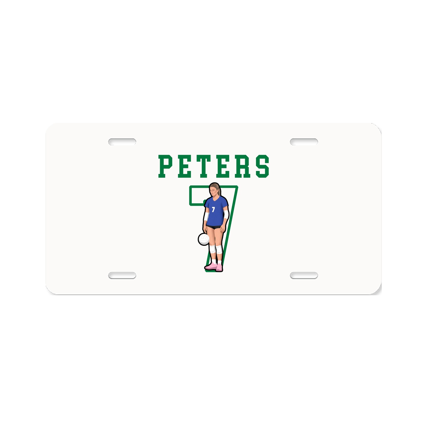 License Plate — Shirsey in Classic