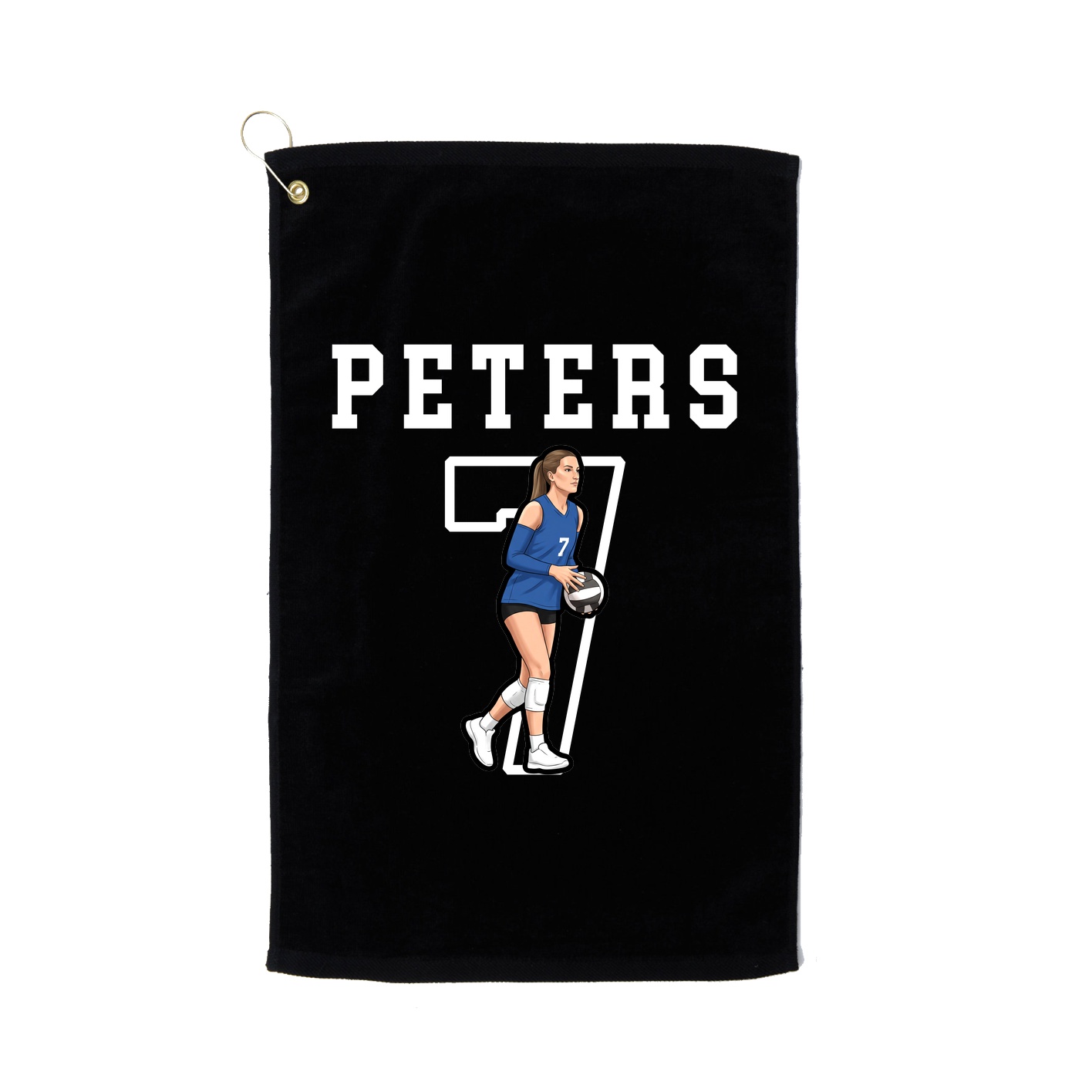 Golf Towel — Shirsey in Black