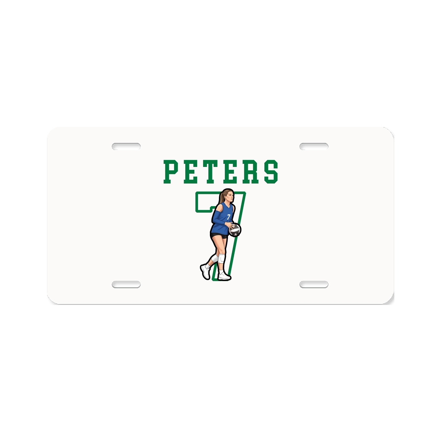 License Plate — Shirsey in Classic