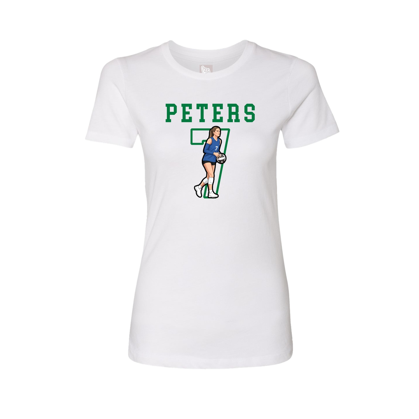 Fitted Women's Tee — Shirsey in White