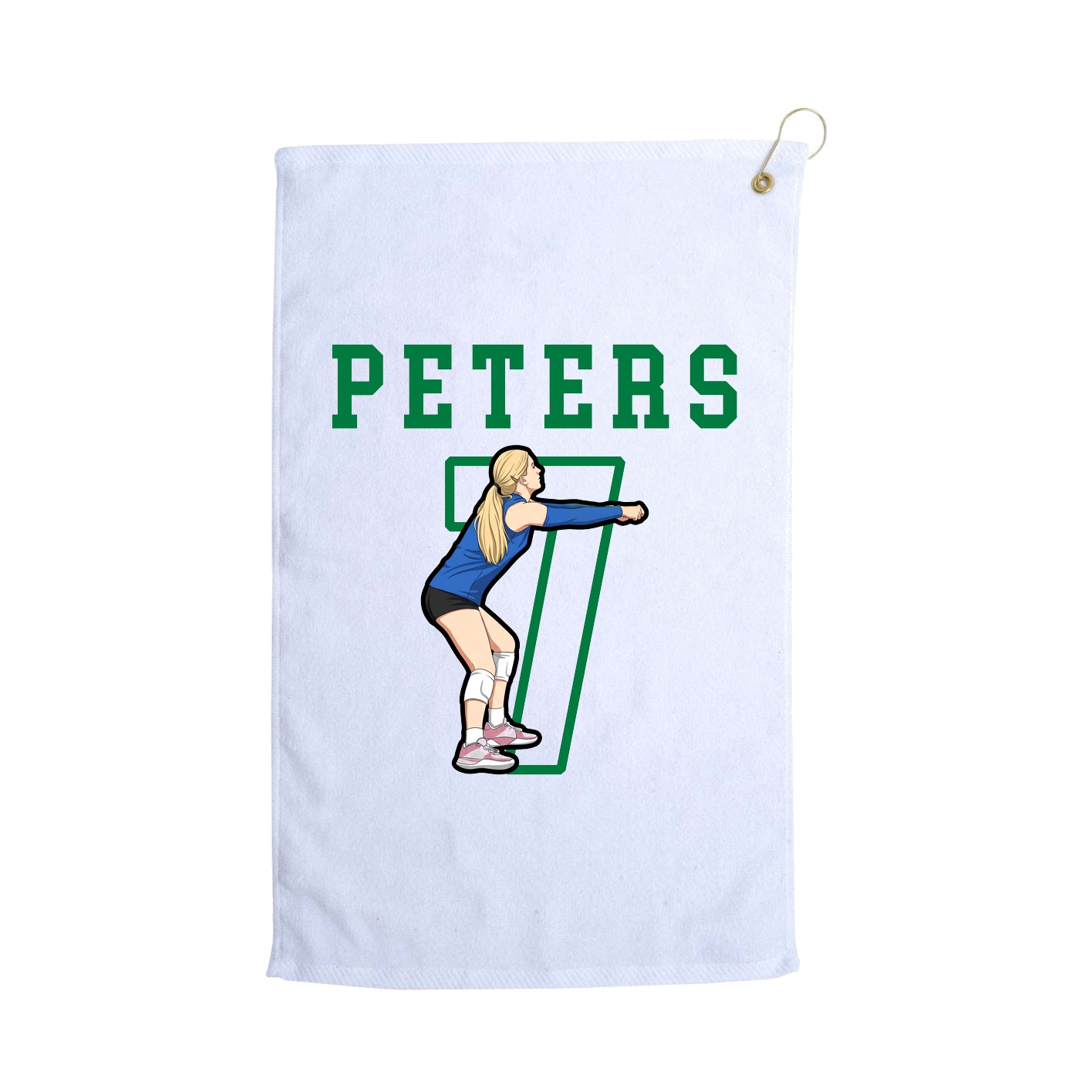 Golf Towel — Shirsey in White