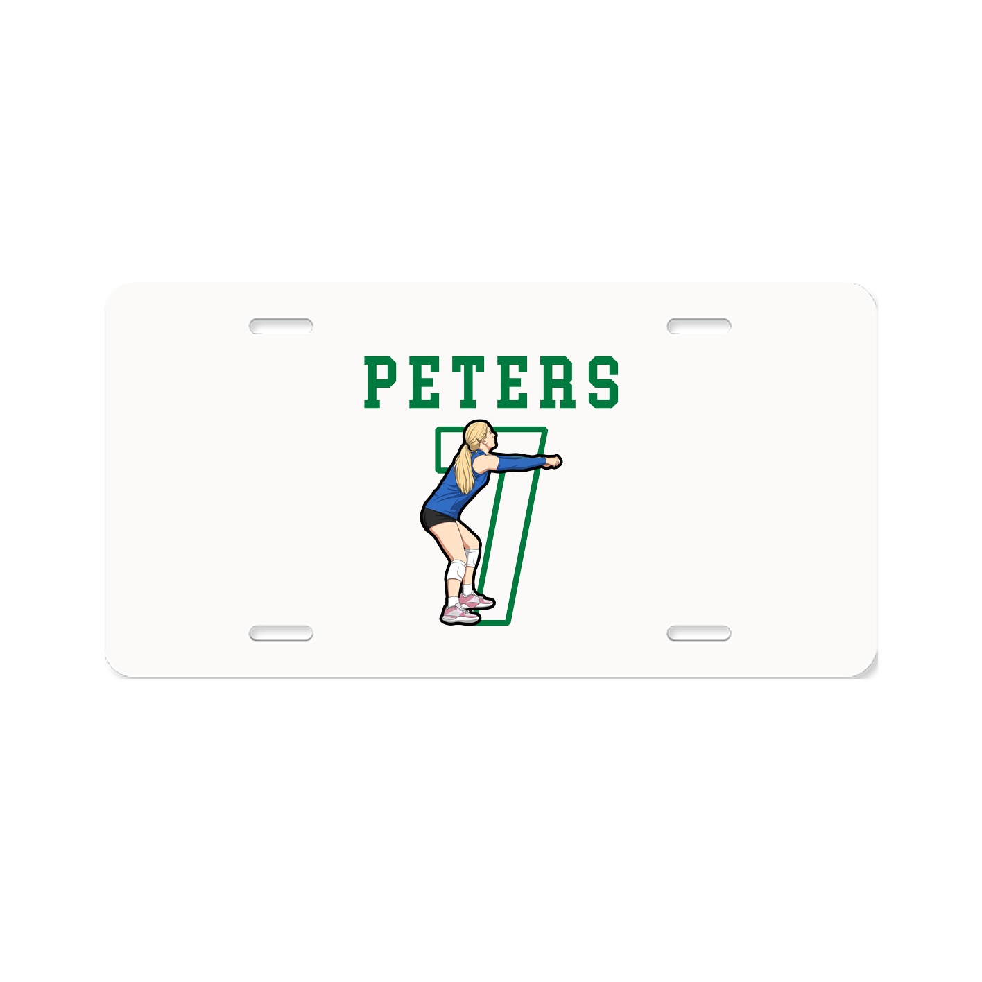 License Plate — Shirsey in Classic
