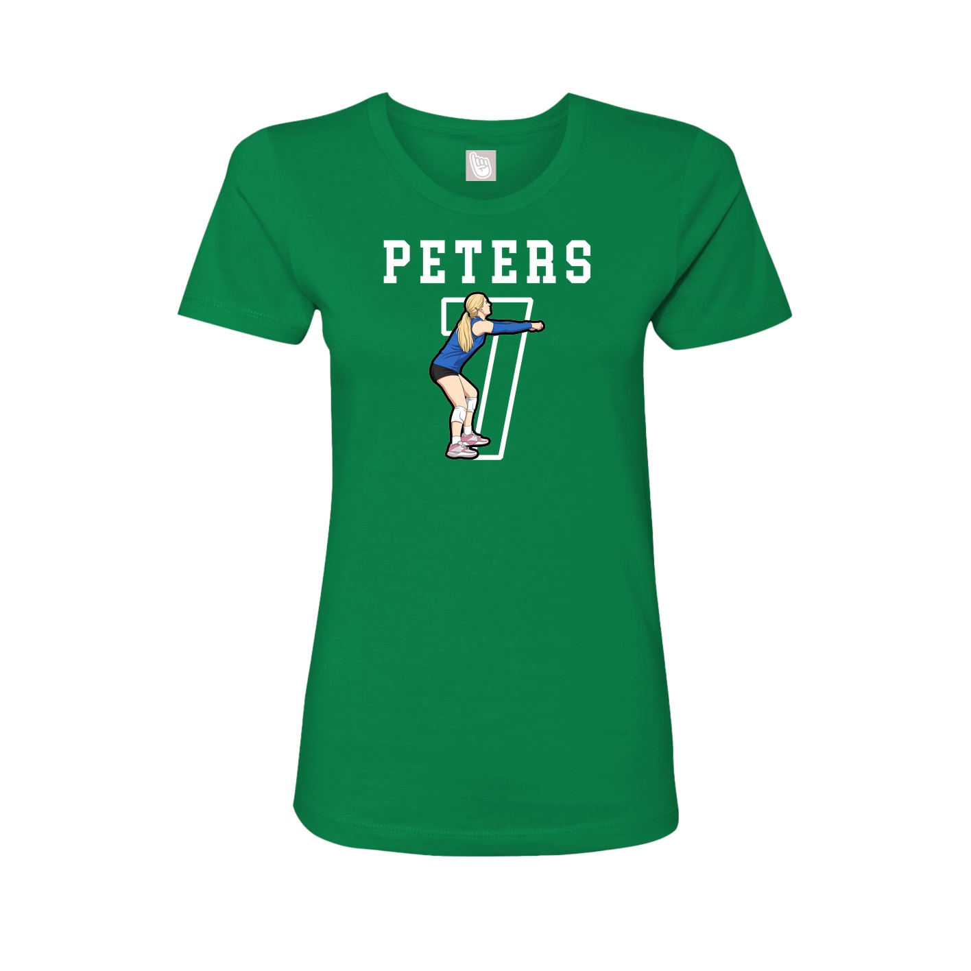 Fitted Women's Tee — Shirsey in Green