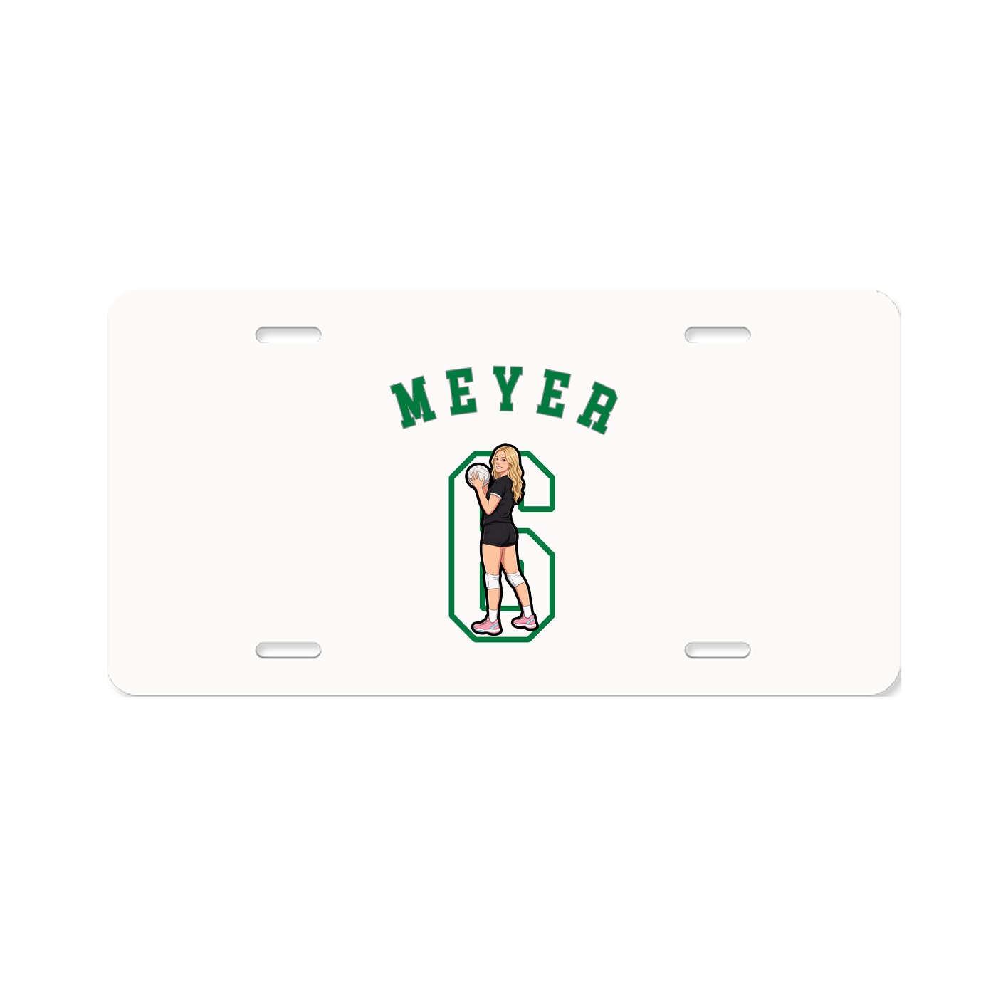 License Plate — Shirsey Arch in Classic