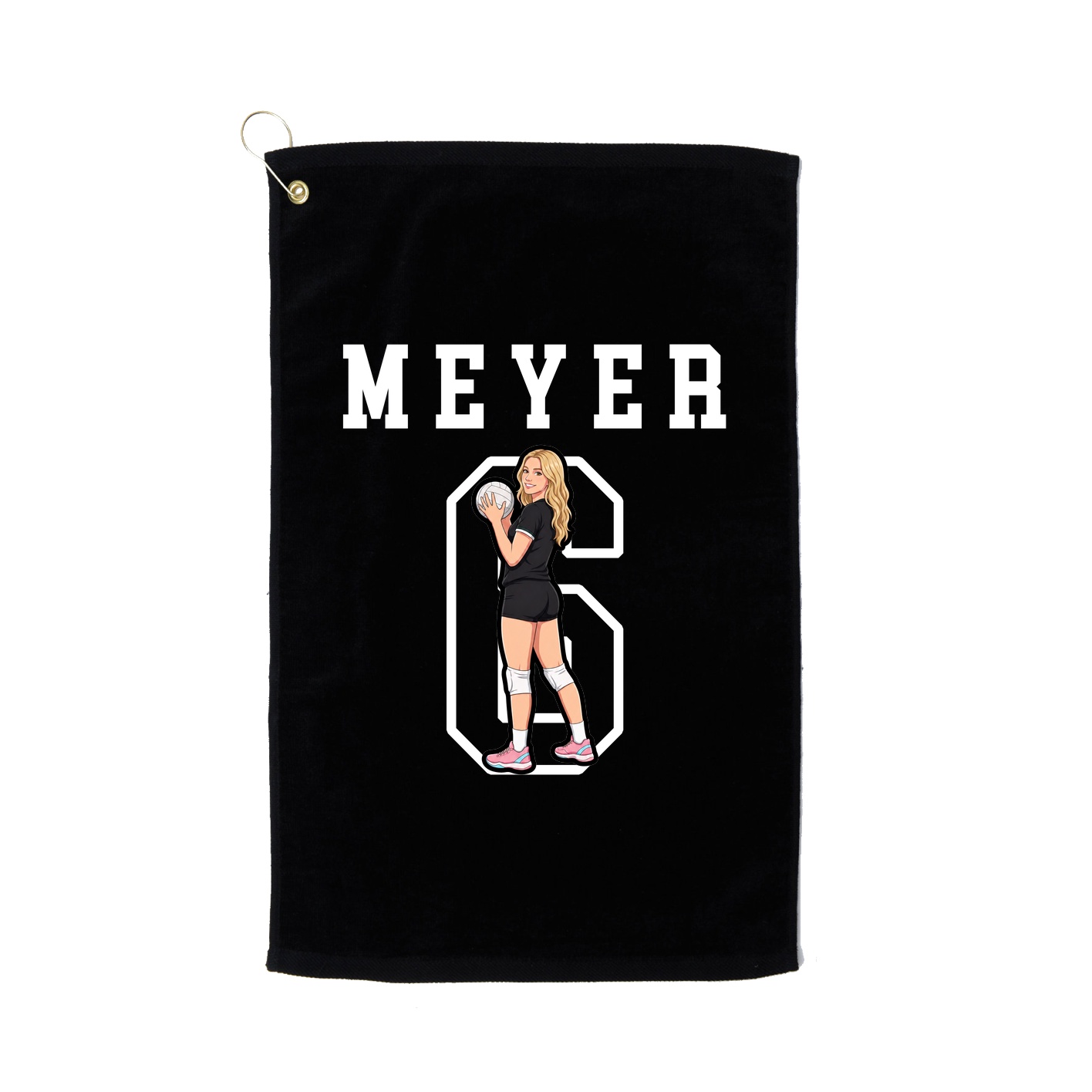 Golf Towel — Shirsey in Black