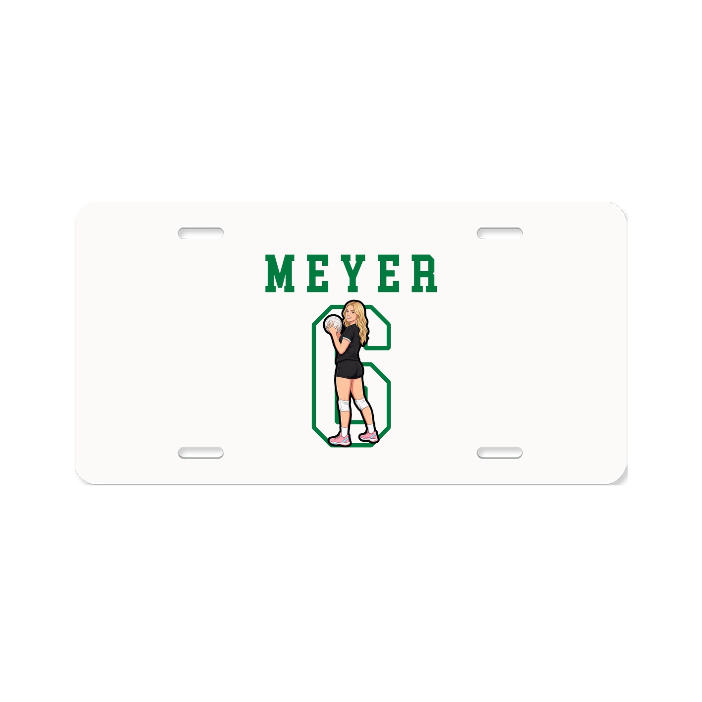 License Plate — Shirsey in Classic
