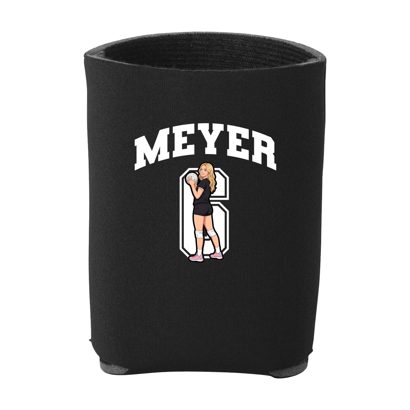 Can Holder — Number in Black