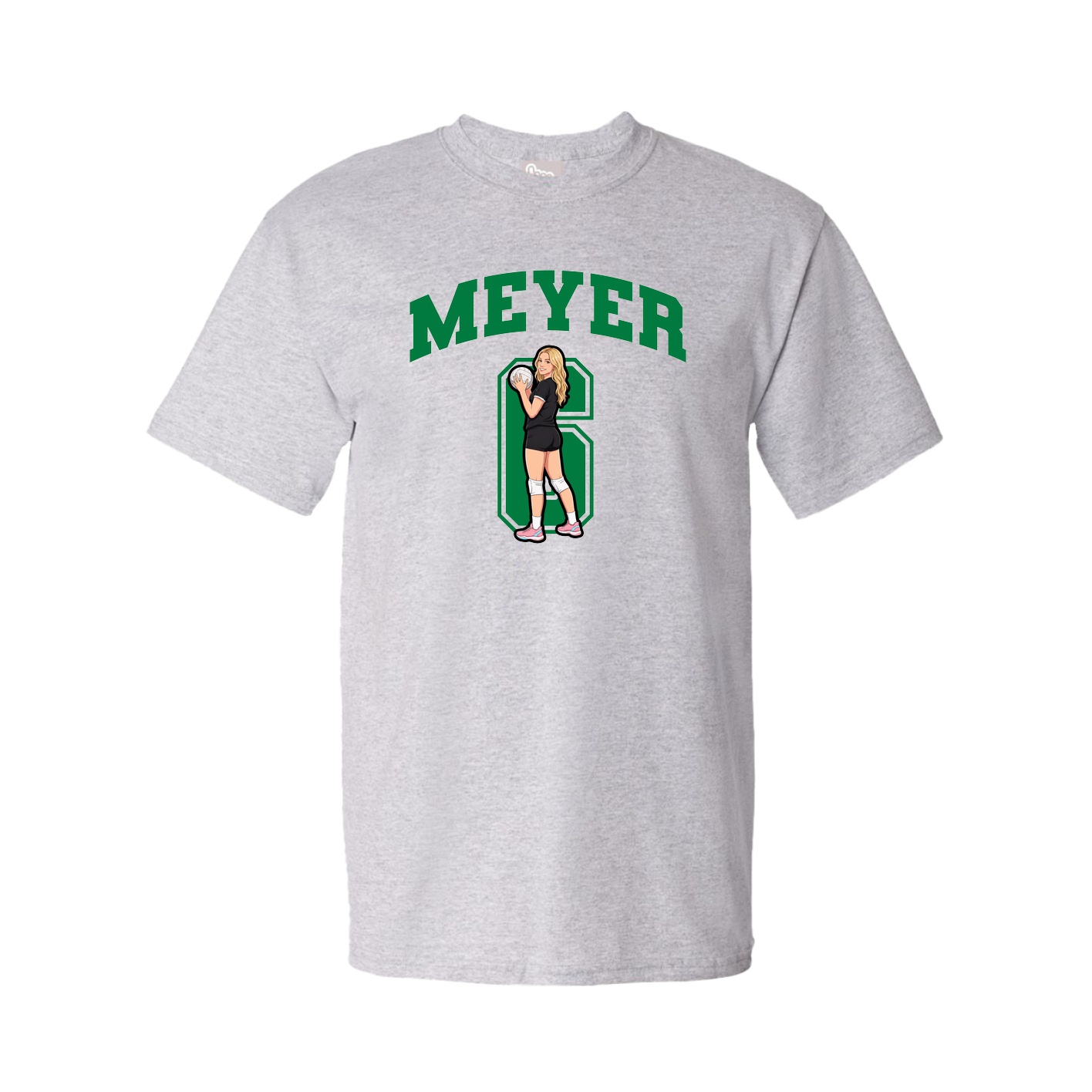 Tee — Number in Grey