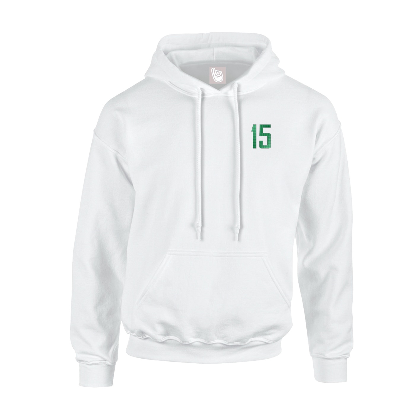 Youth Hoodie — Front Shirsy in White