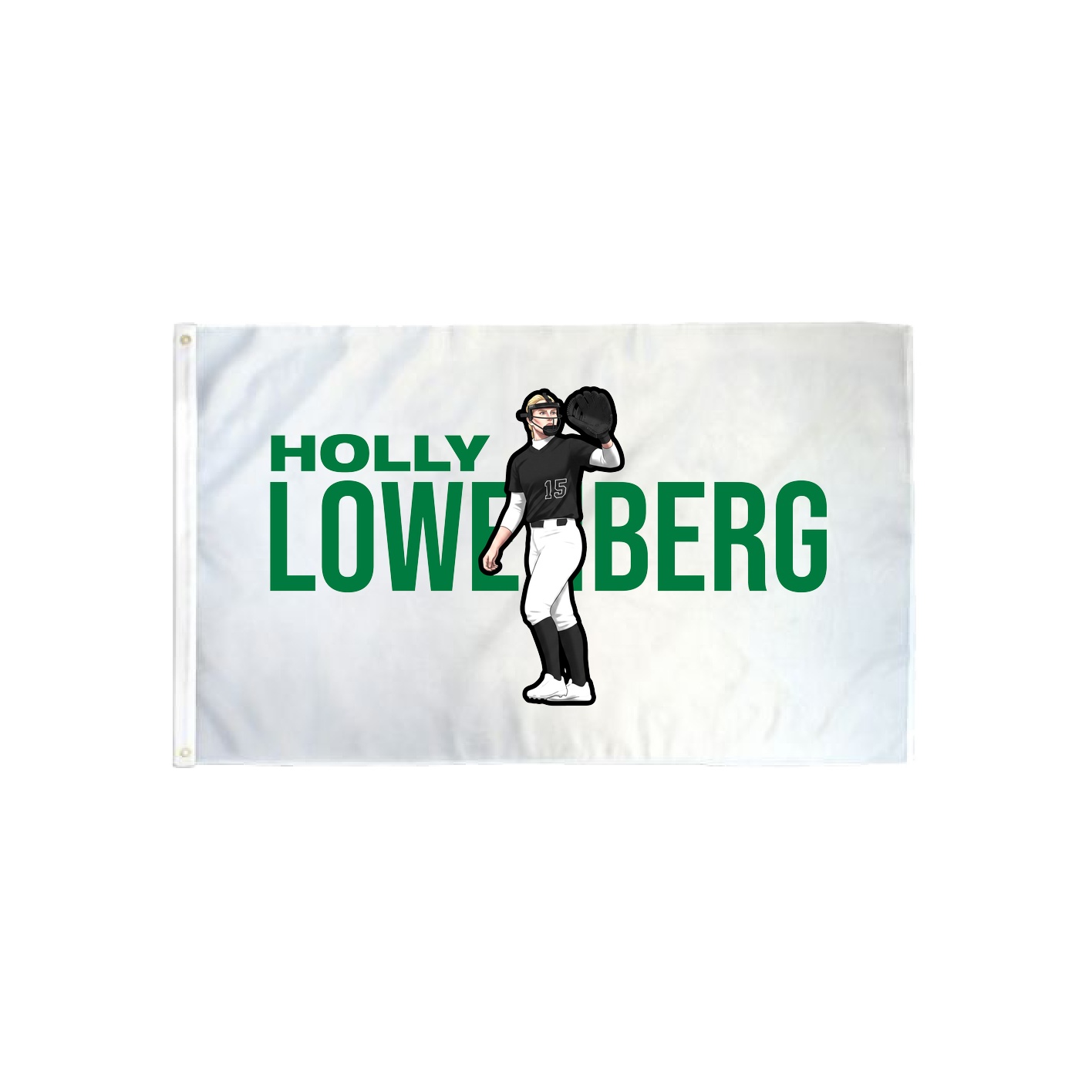 3x5 Flag — Player Name in Classic