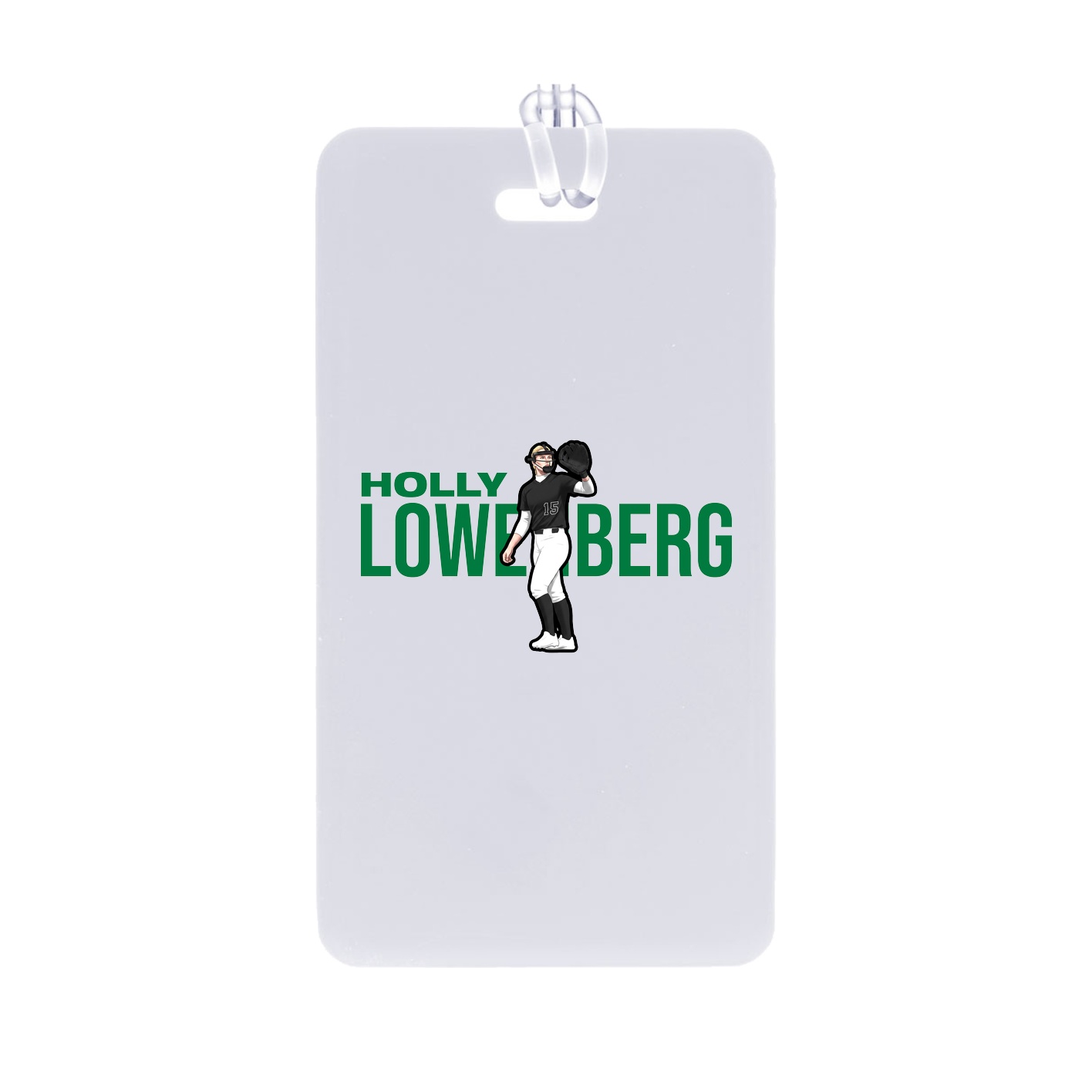 Bag Tag — Player Name in Classic