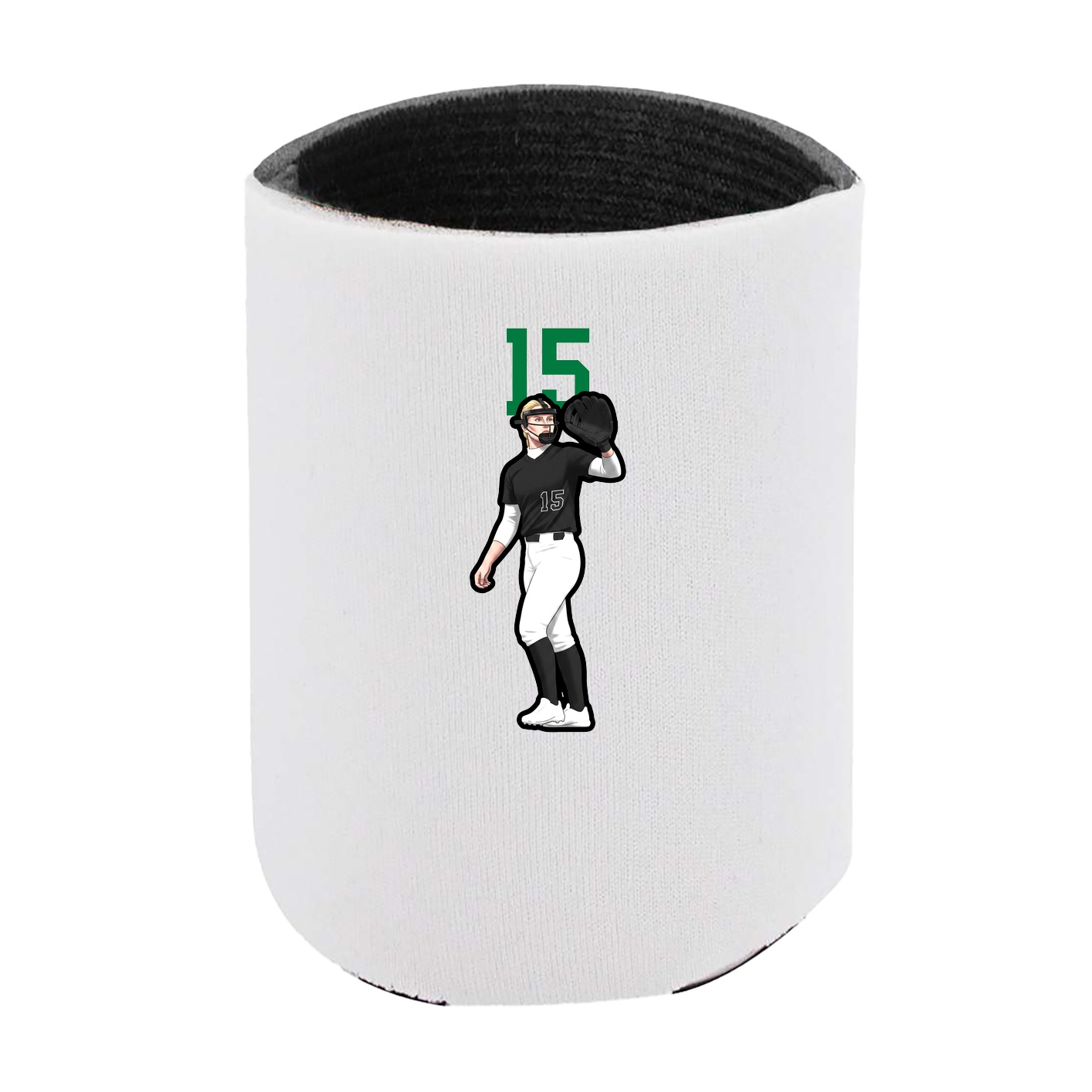 Can Holder — Number Top in White